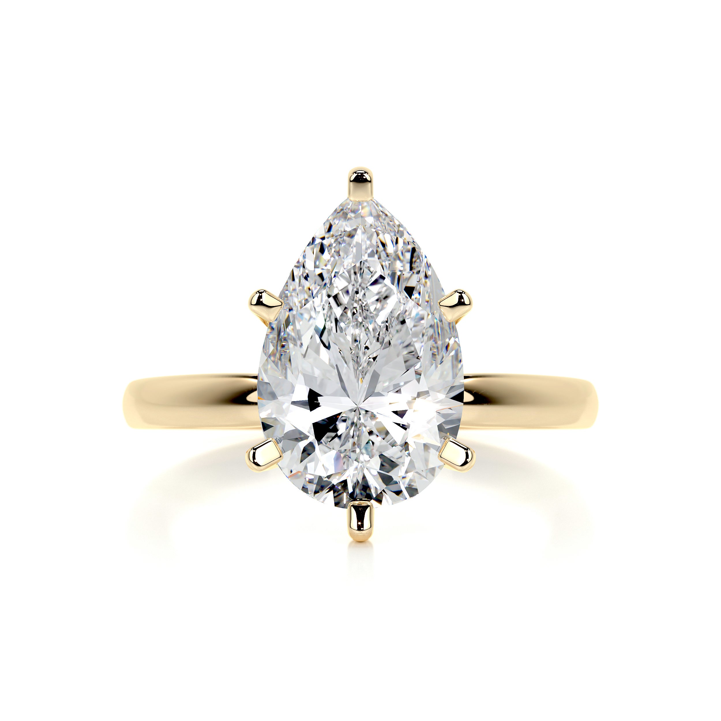 Adaline Diamond Engagement Ring -18K Yellow Gold、mySite、hinf8tx79