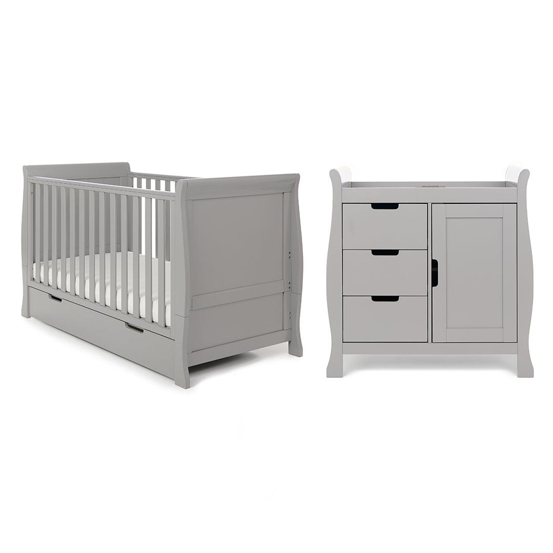  Obaby Stamford Classic 2 Piece Room Set - Warm Grey、mySite、merchandisen