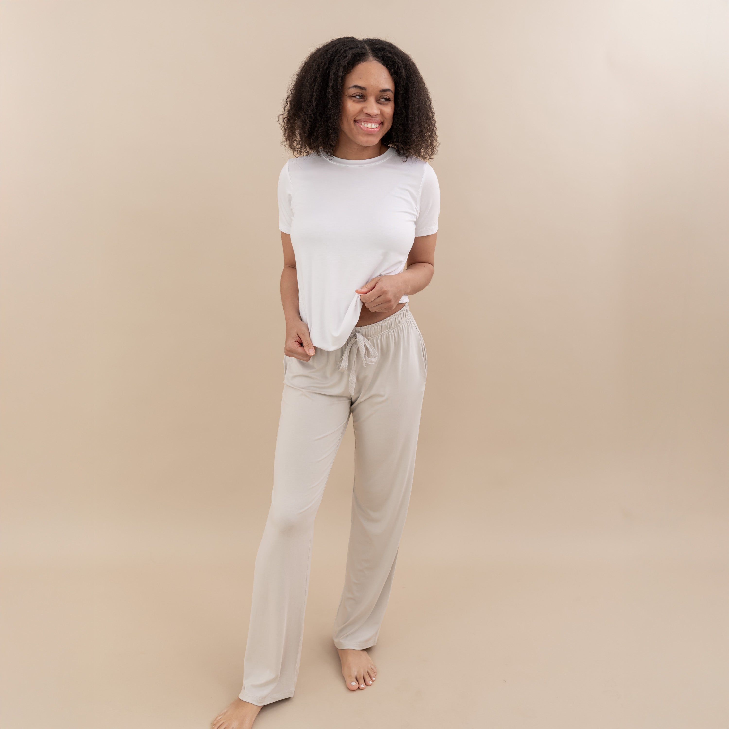  Women's Lounge Pants in Oat、mySite、layawaytickets