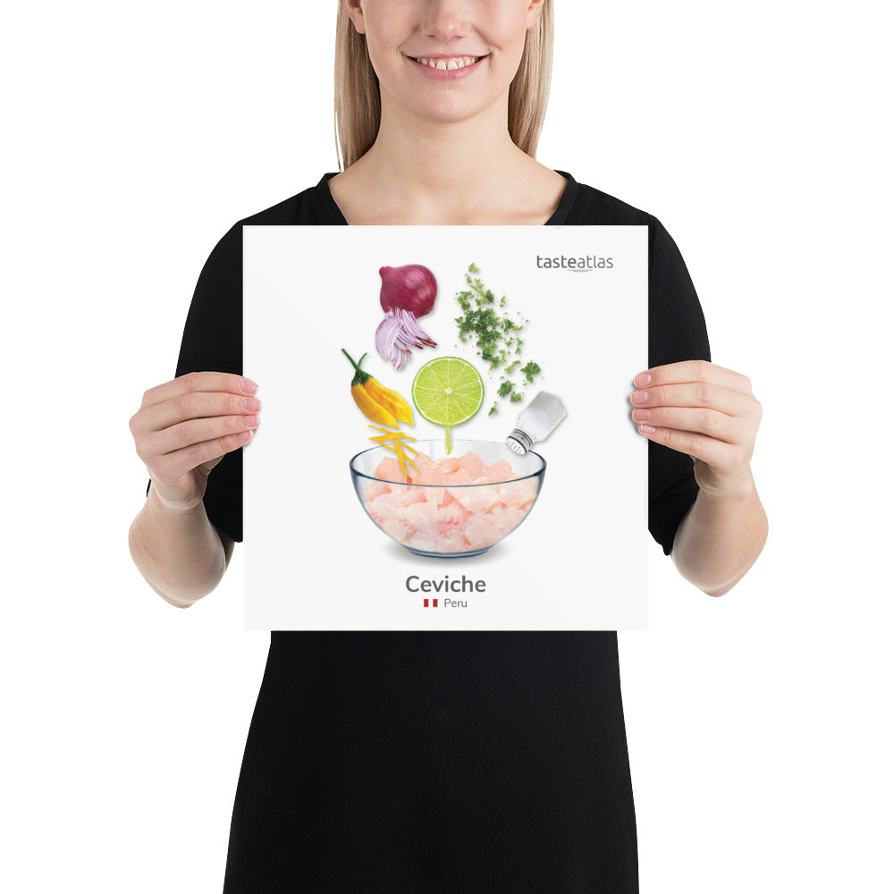 Ceviche Poster (in)、mySite、camillekostekn