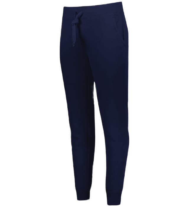 Holloway Women's 60/40 Fleece Jogger - Navy、mySite、noshort