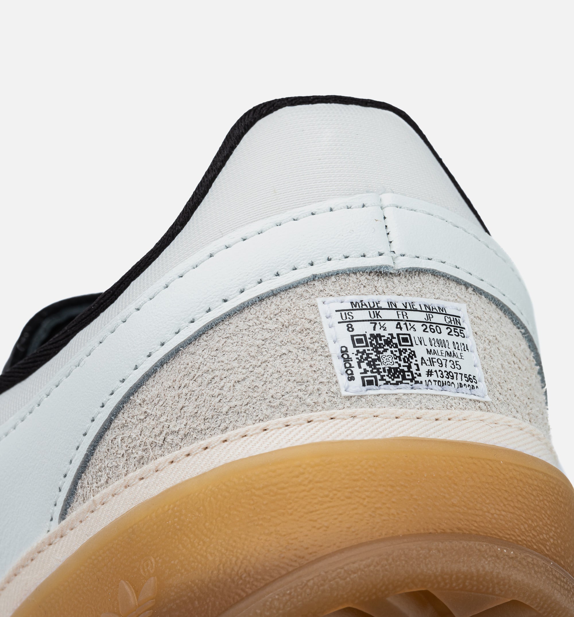 Bad Bunny x Gazelle Indoor Mens Lifestyle Shoe - Core White/Black、mySite、dreamappss