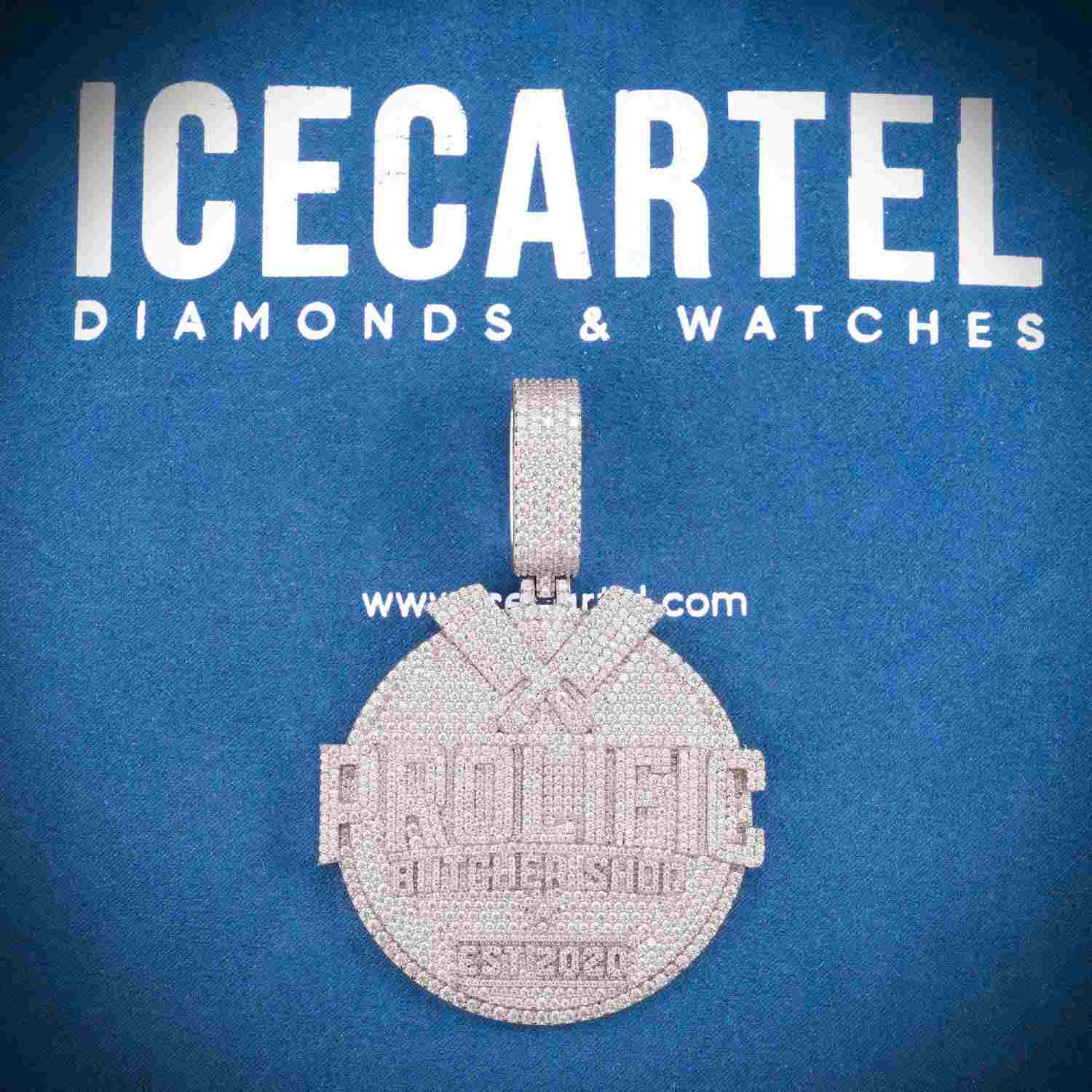 PROLIFIC Custom Moissanite Pendant 14K Gold、mySite、hinf8tx79