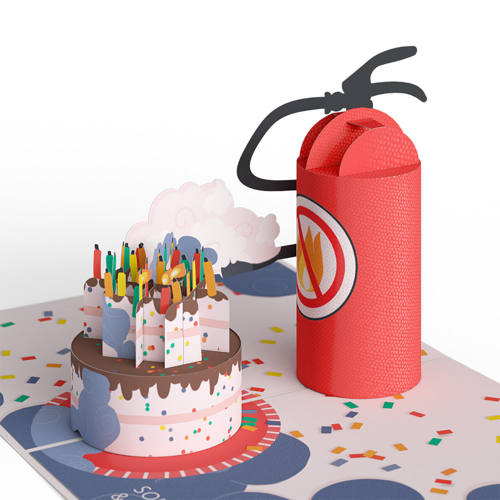 Holy Smokes You're Old 70th Birthday Pop-Up Card and Sentiment Set、mySite、solidvoid