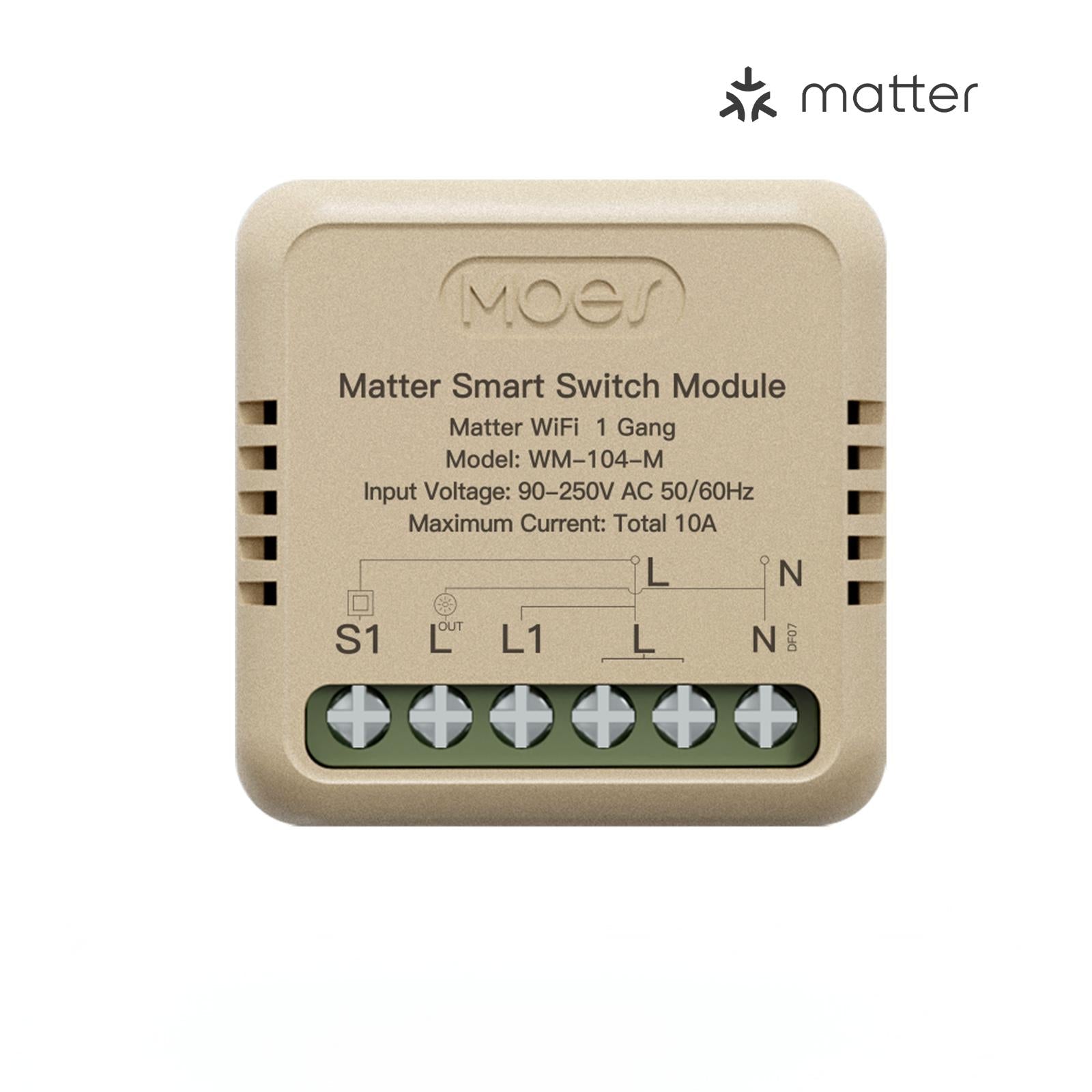 WiFi Matter Mini Smart Switch Module Relay Timer DIY Home Automation、mySite、fannypackpong