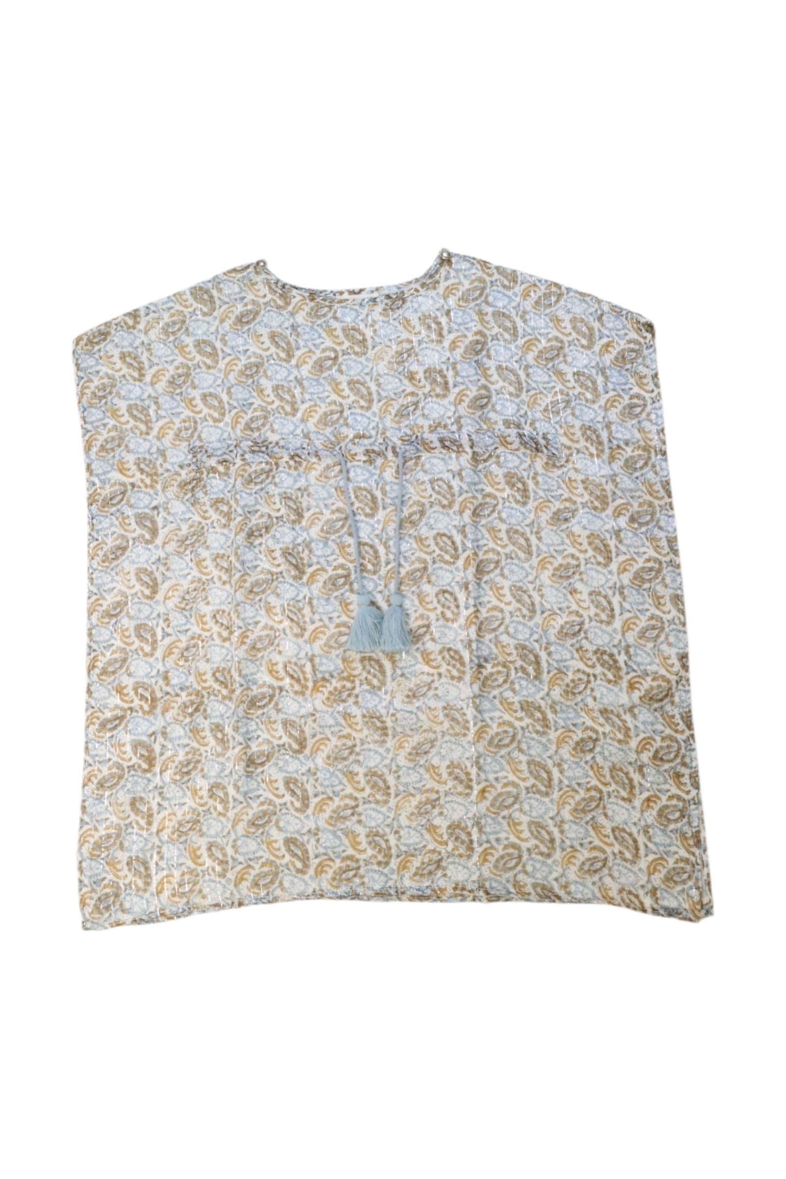 Louis Louise Sleeveless Top With Floral Pattern 7-8Y、mySite、g9winljtr