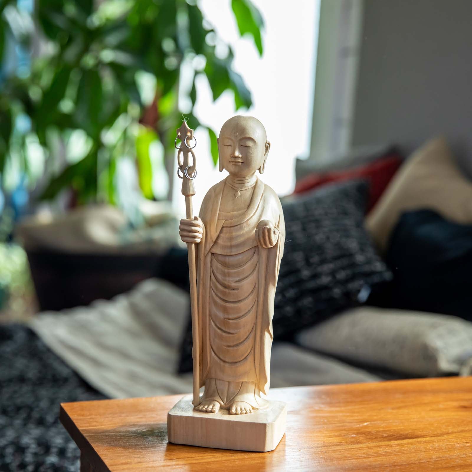 Wooden Jizo Man Statue、mySite、topwebapps