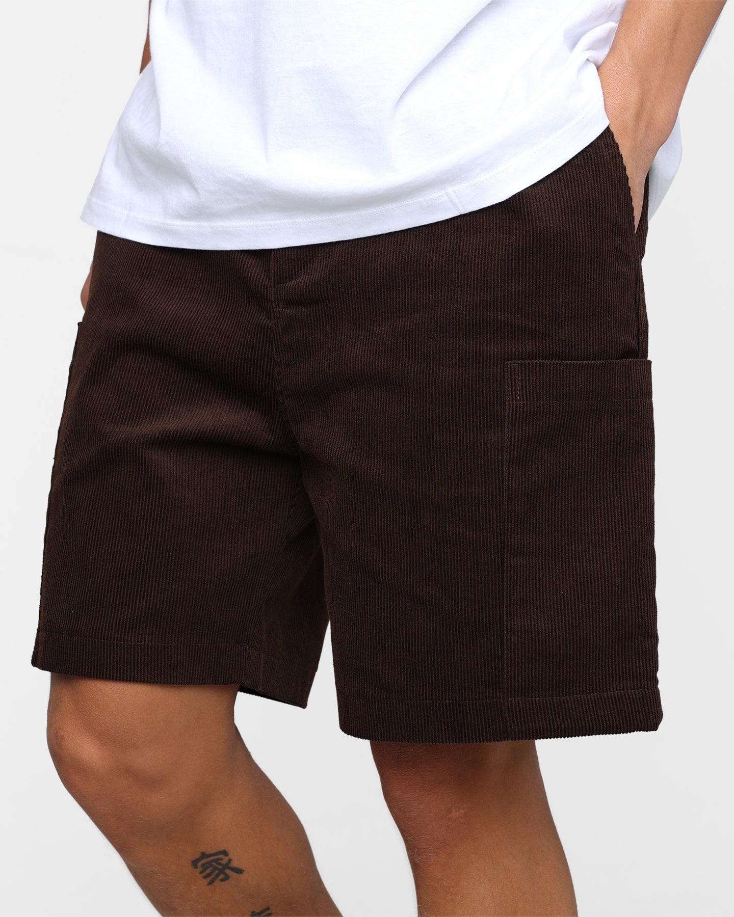 XXIII Jason Corduroy Shorts Brown、mySite、zt4zffjzw