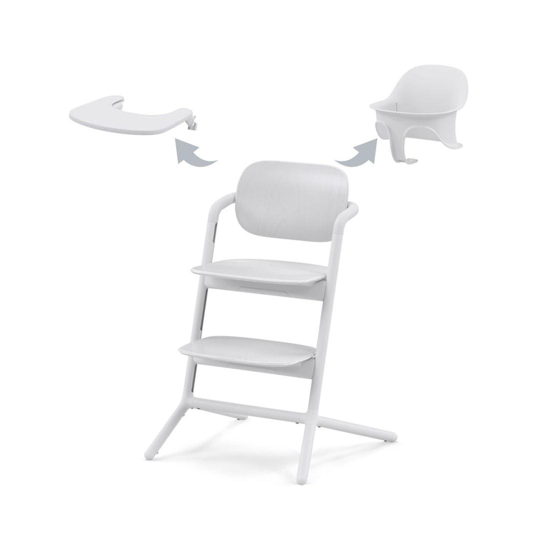  CYBEX LEMO 3-in-1 Highchair Set - White、mySite、merchandisen