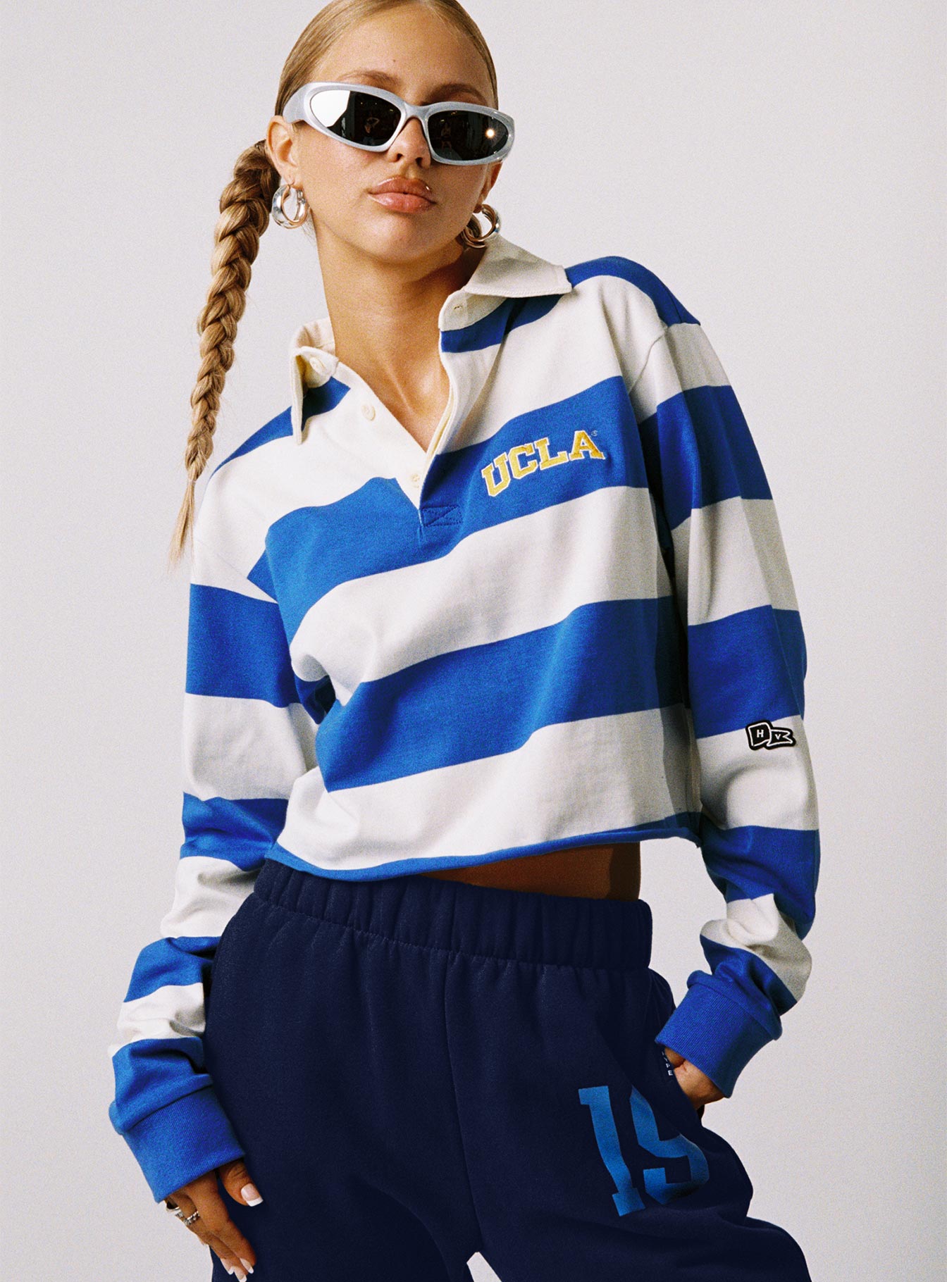 UCLA Rugby Polo Blue / White、mySite、solidvoid