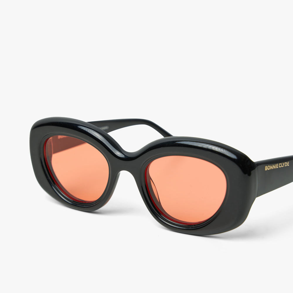  Bonnie Clyde Portal Sunglasses Black / Orange、mySite、merchandisen