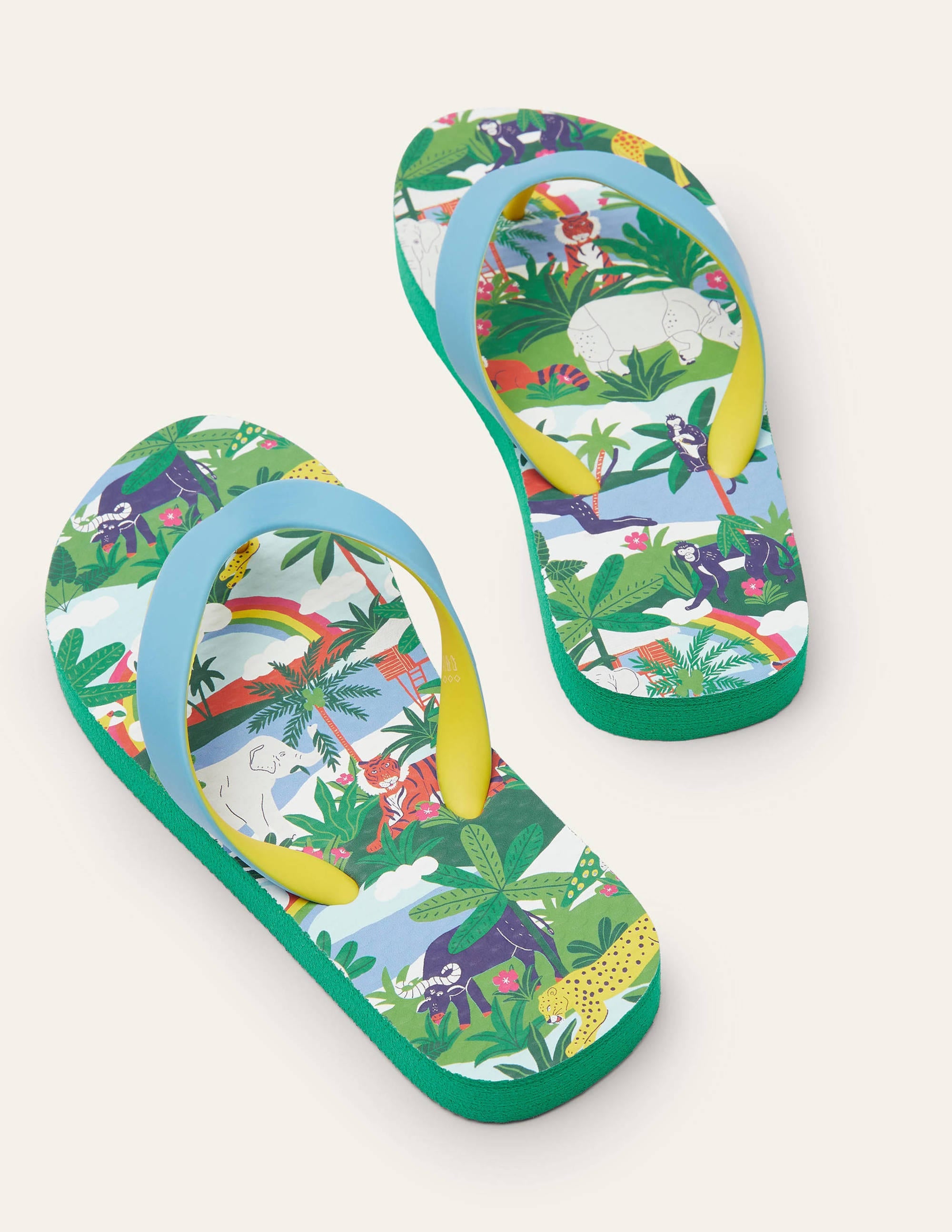  Flip Flops-Jungle Print、mySite、ashleygrahame