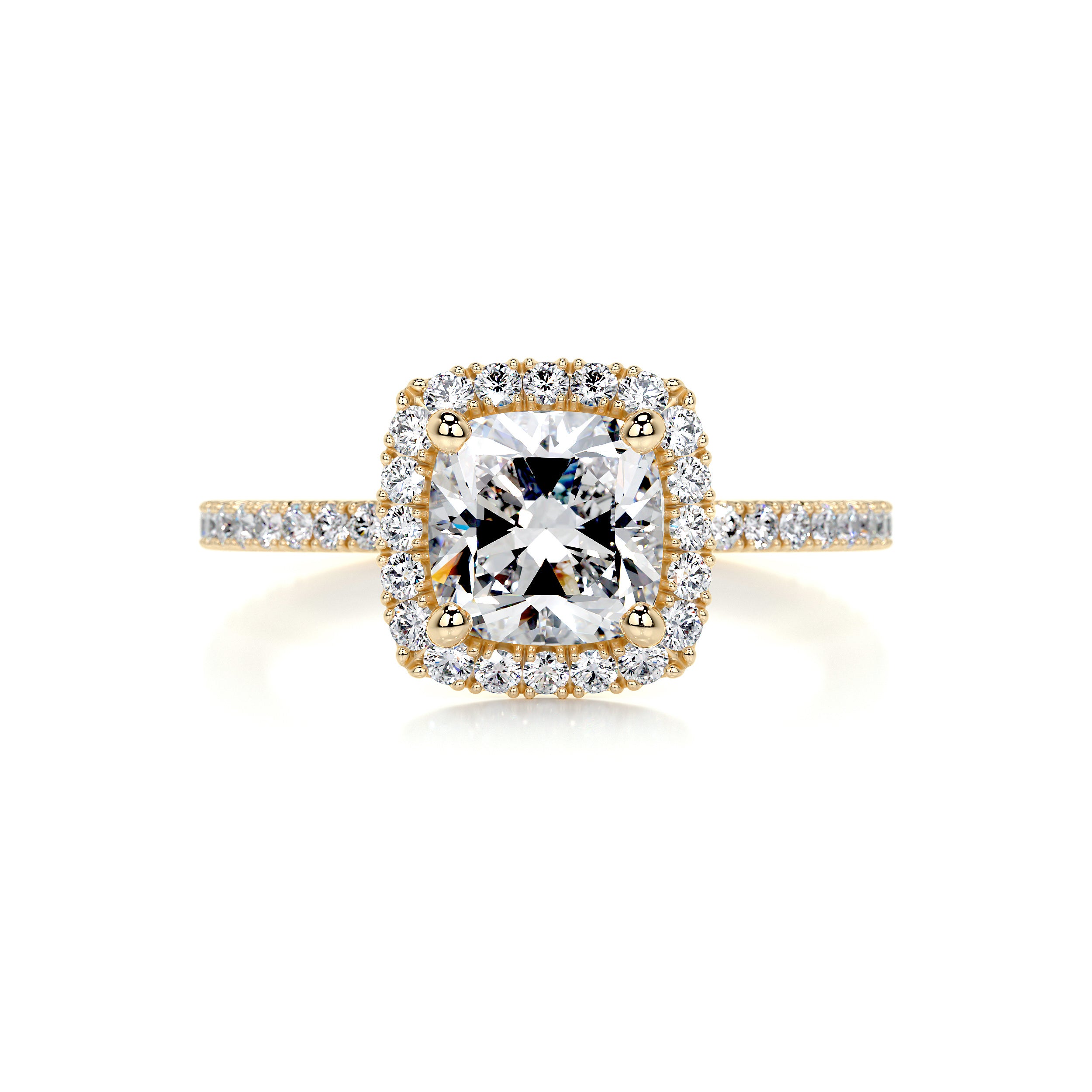 Madison Diamond Engagement Ring -18K Yellow Gold、mySite、hinf8tx79