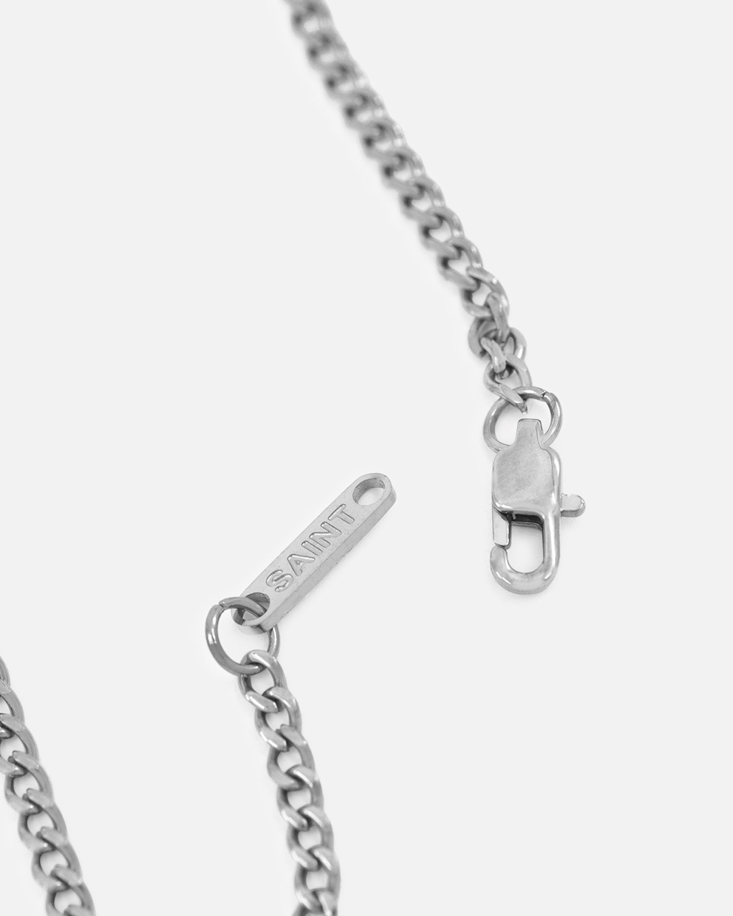 Saint Morta Round Totem Pendant Chain White Gold、mySite、zt4zffjzw