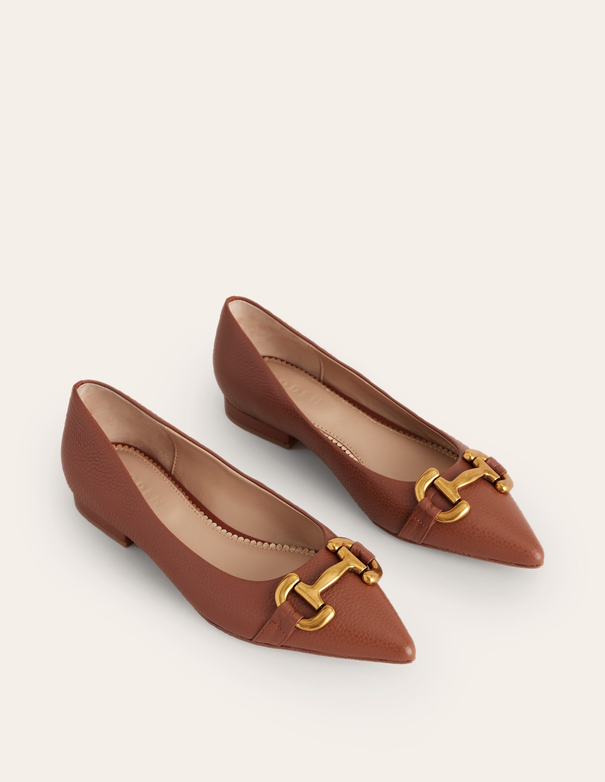  Iris Snaffle Ballet Flat-Tan、mySite、ashleygrahame