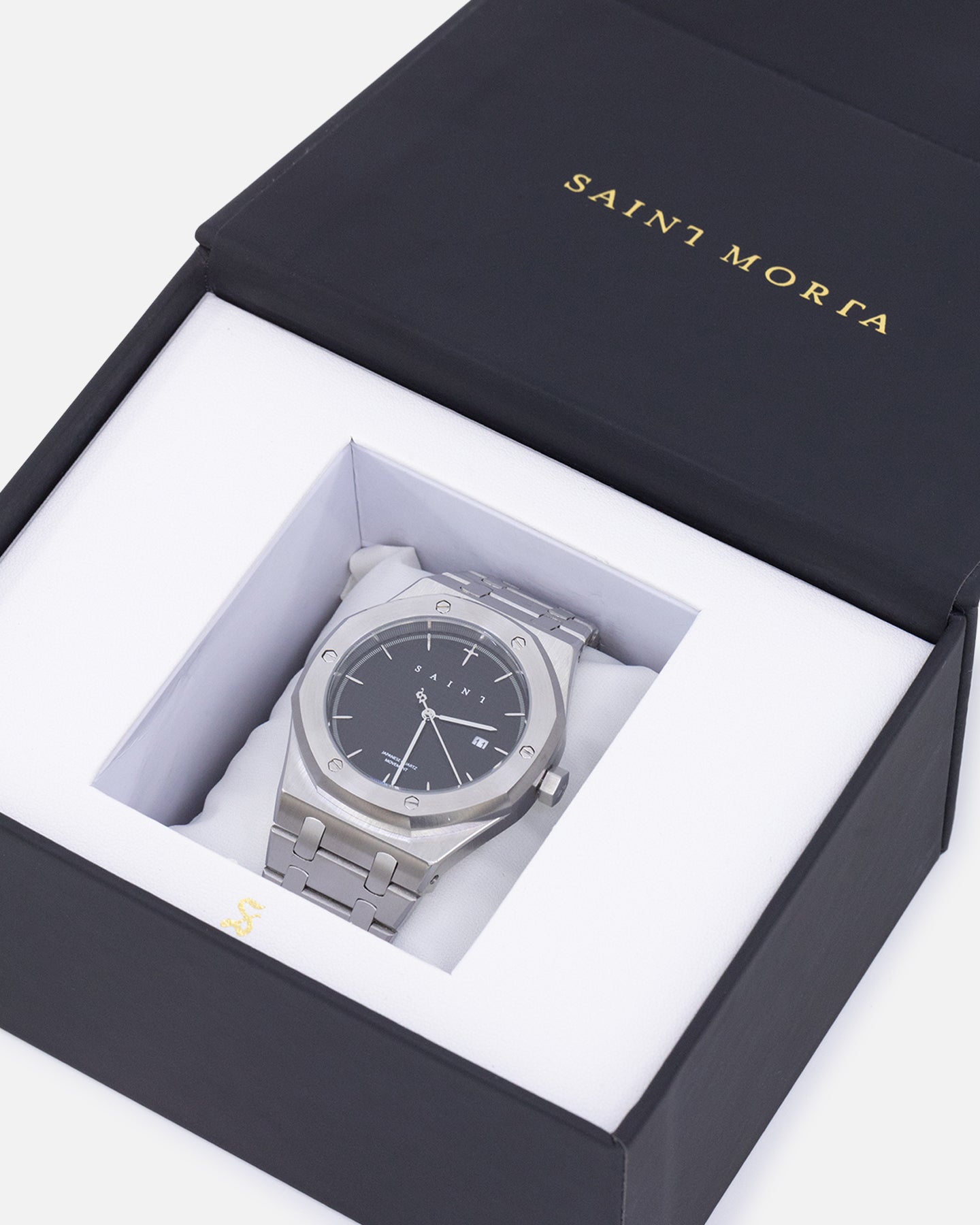 Saint Morta Hex Premiere Watch Silver/Black、mySite、zt4zffjzw