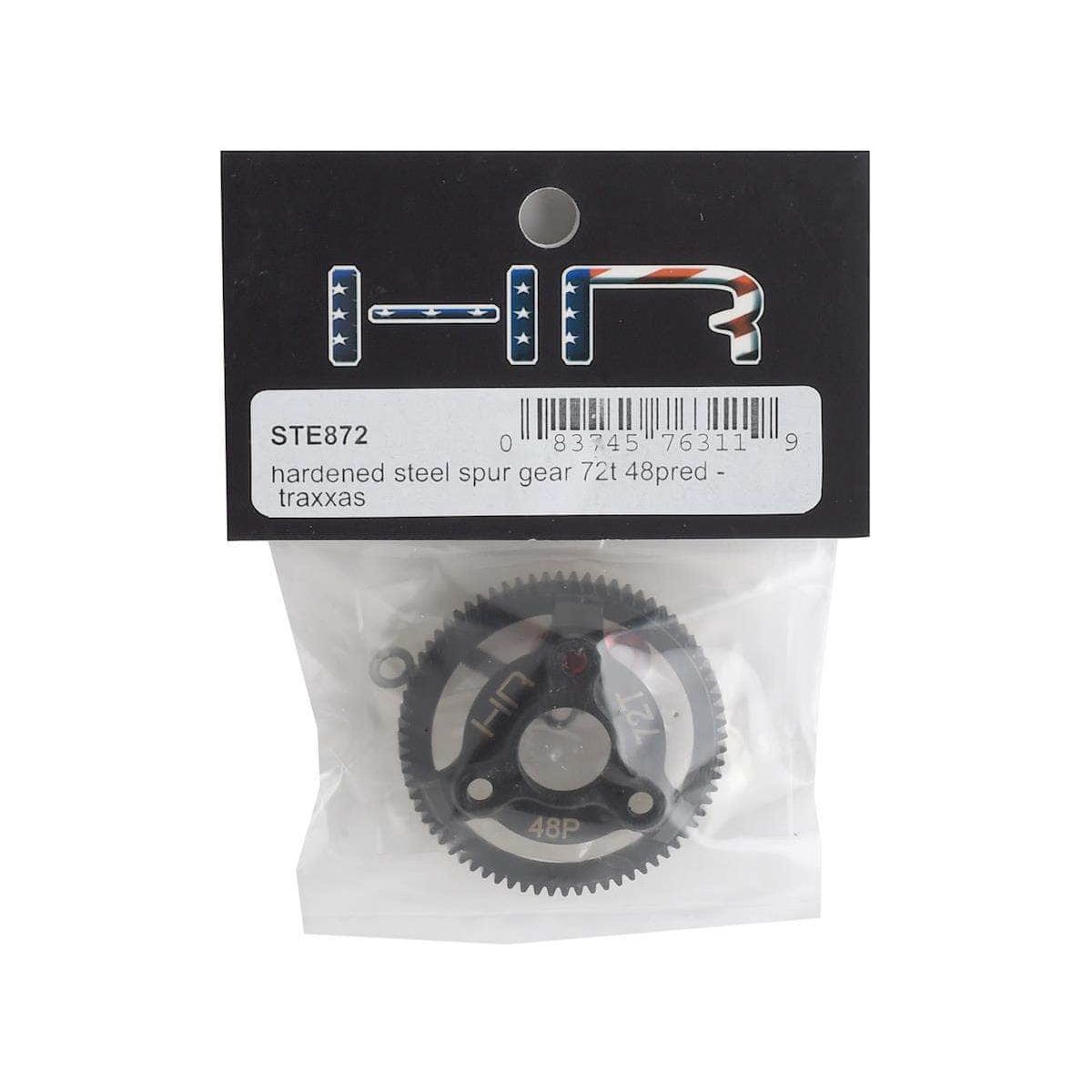  HRASTE872, Hot Racing Traxxas 48P Hardened Steel Spur Gear (72T)、mySite、merchandisen