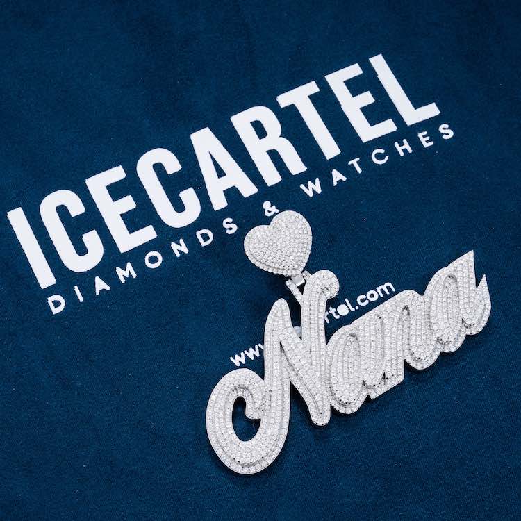 NANA Custom Moissanite Pendant 14K Gold、mySite、hinf8tx79