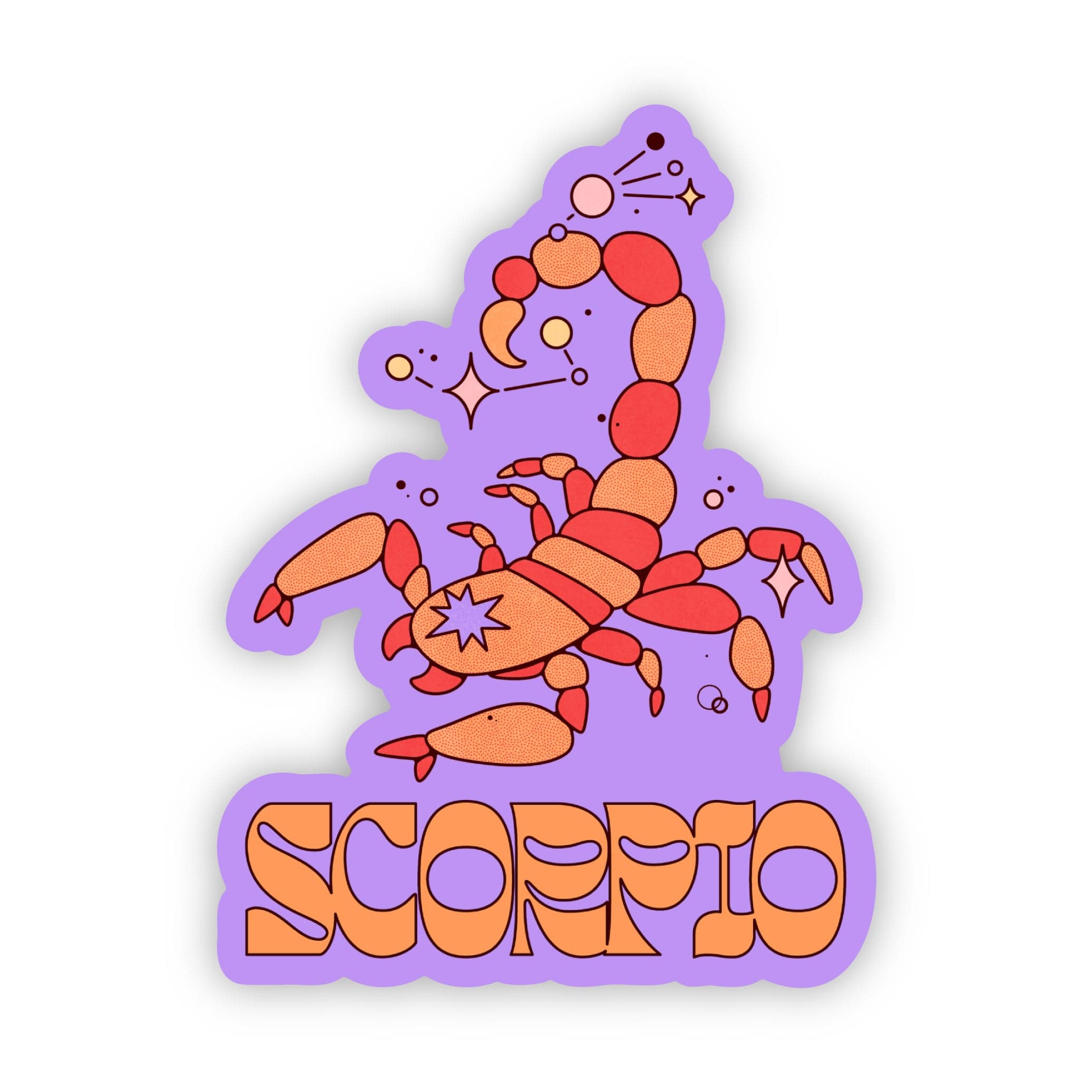  Scorpio Astrology Sign Sticker、mySite、ghnorth