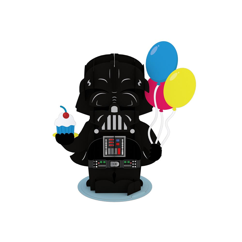 Star Wars™ Darth Vader™ Birthday Card with Pop-Up Gift、mySite、solidvoid