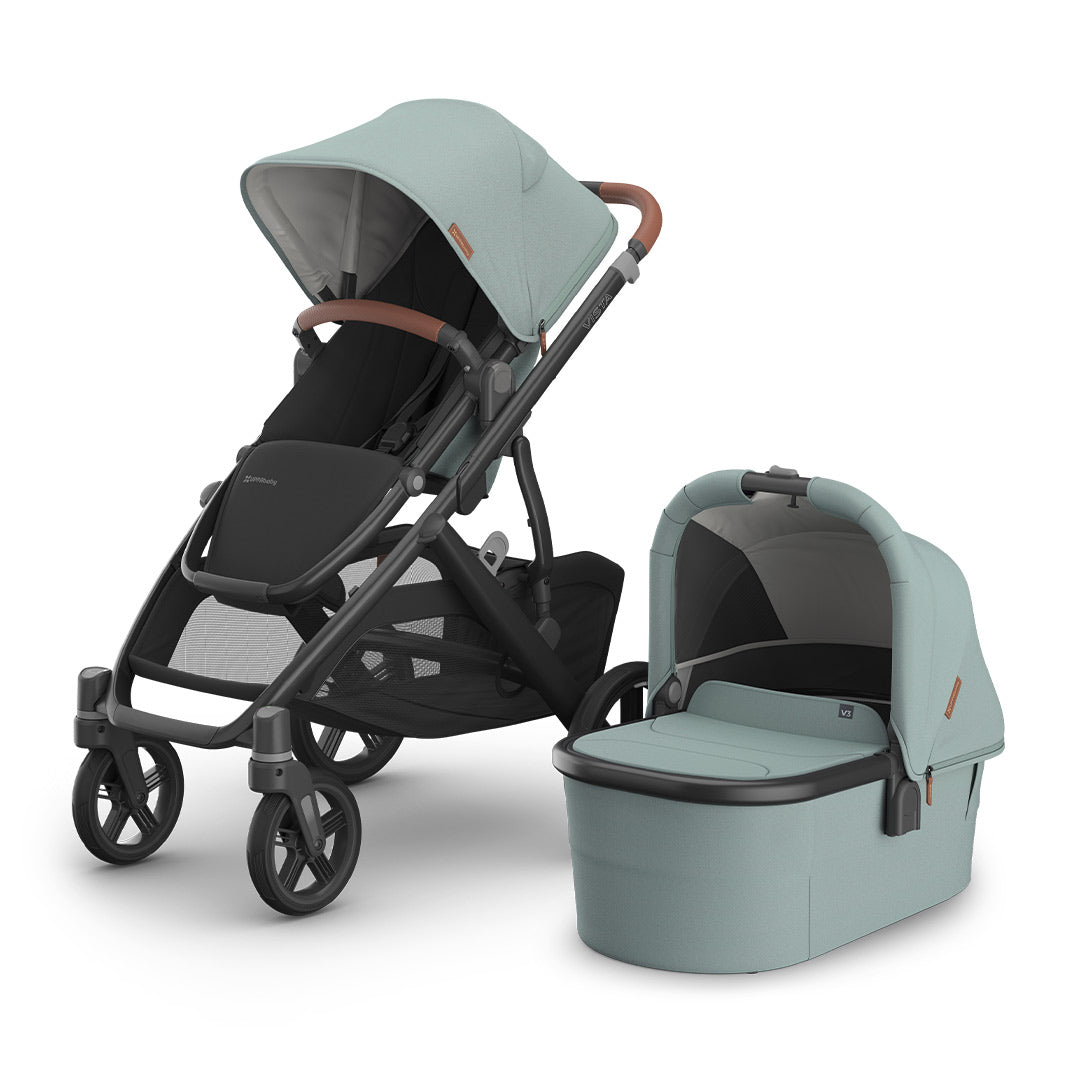  UPPAbaby Vista V3 Pushchair - Kenzi - Mystic Aqua、mySite、merchandisen