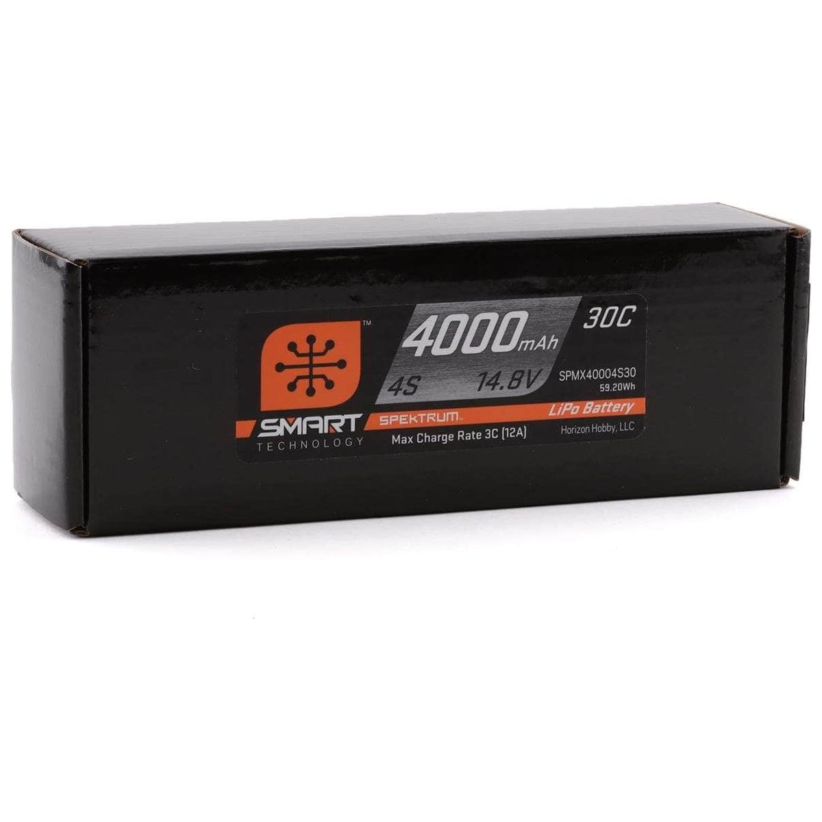  SPMX40004S30, Spektrum RC 4S Smart LiPo Battery Pack w/IC3 Connector (14.8V/4000mAh)、mySite、merchandisen
