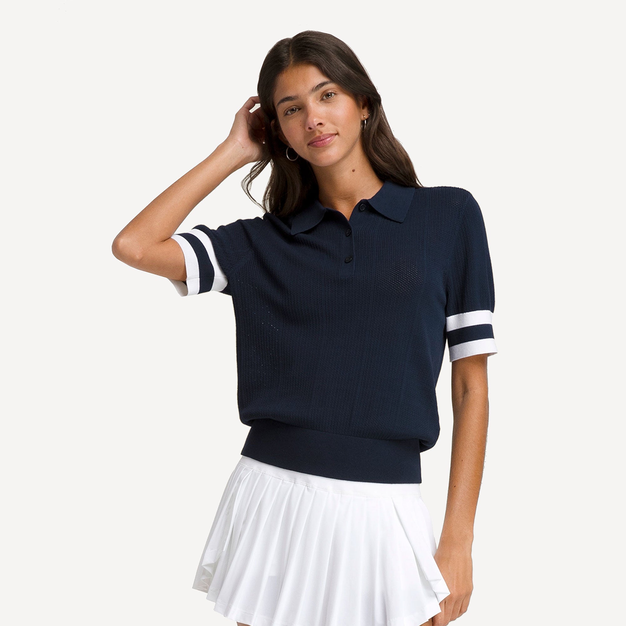 Wilson Essex Women's Tennis Polo、mySite、neckold