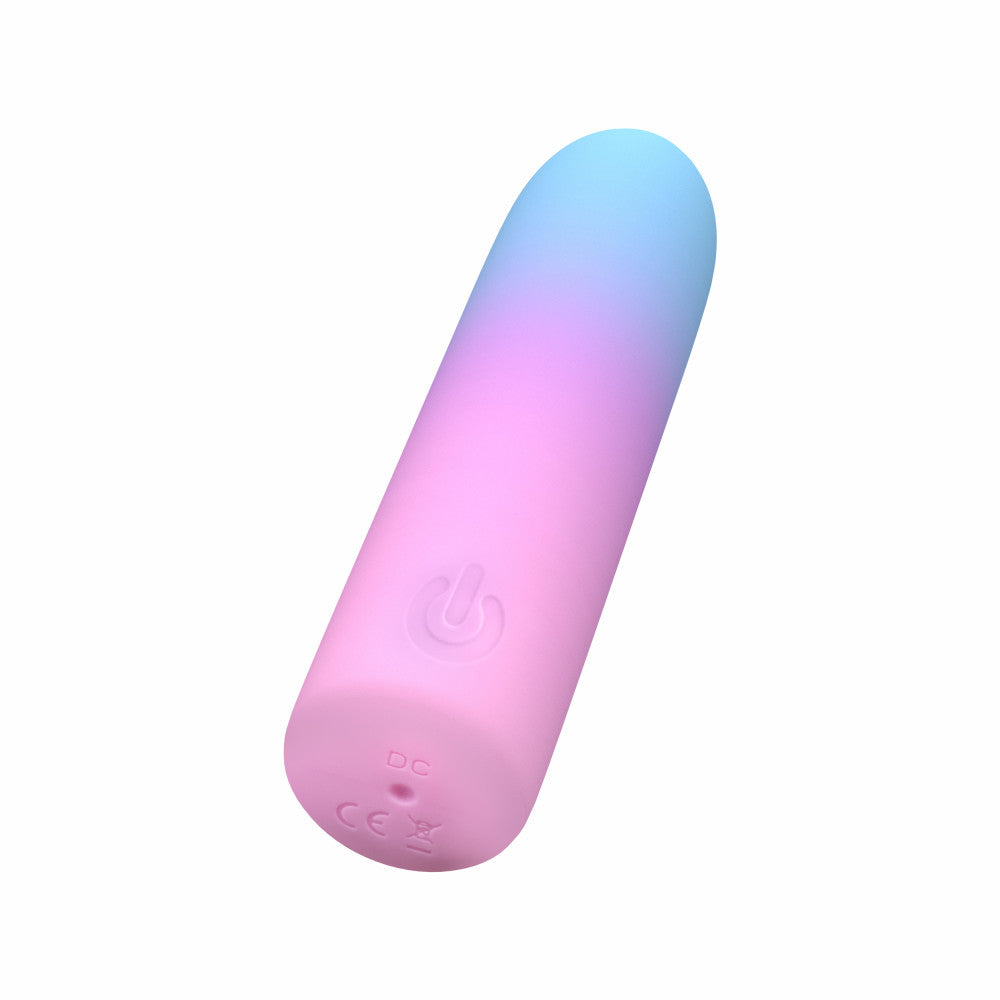Play With Me by Blush ®| Berry Burst 4 Inch Silicone Bullet Vibrator – USB Rechargeable Clitoral Nipple Massager – In Multicolor、mySite、bottomscart