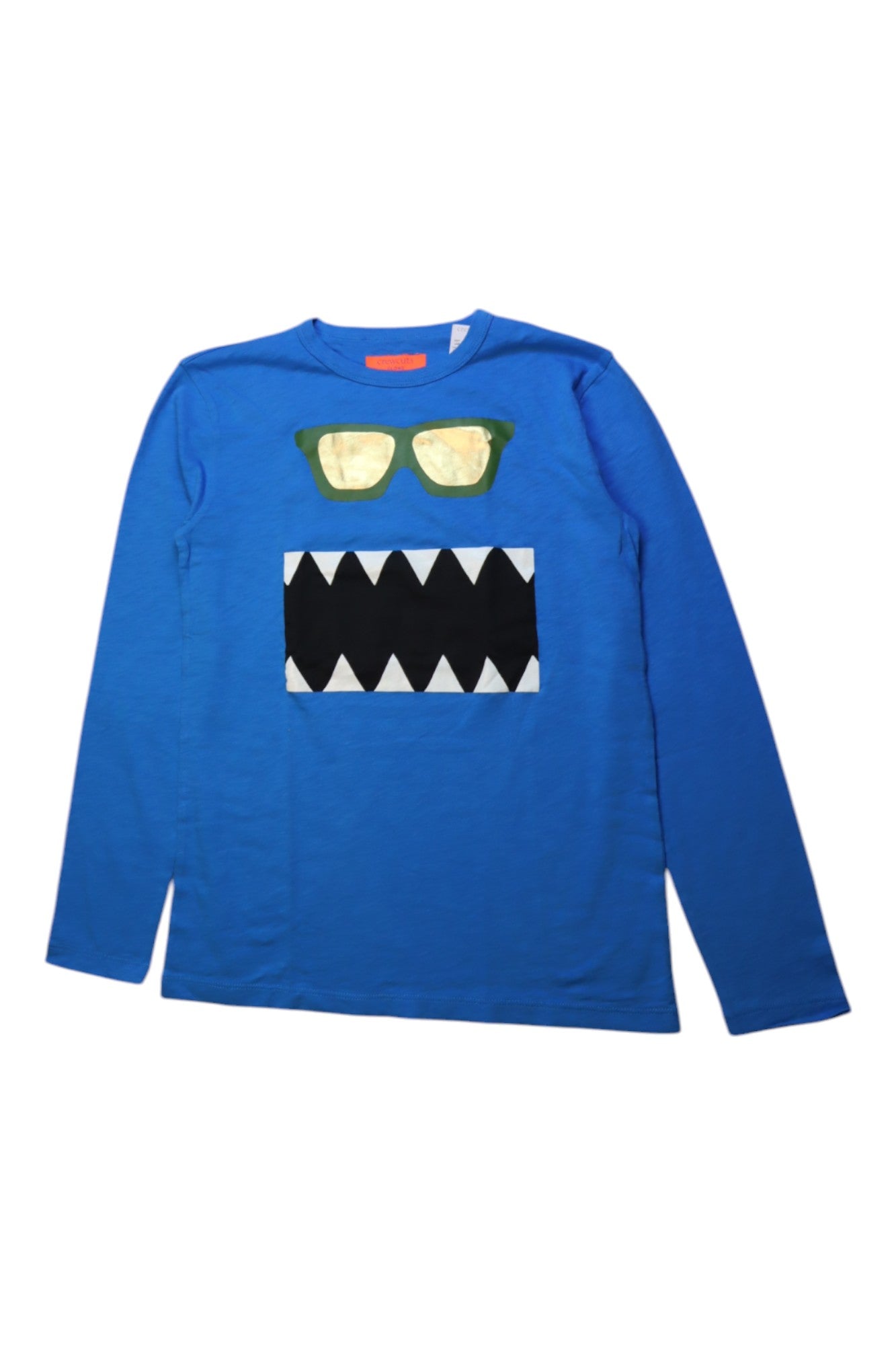 Crewcuts Monster Long Sleeve T-Shirt 14Y、mySite、g9winljtr