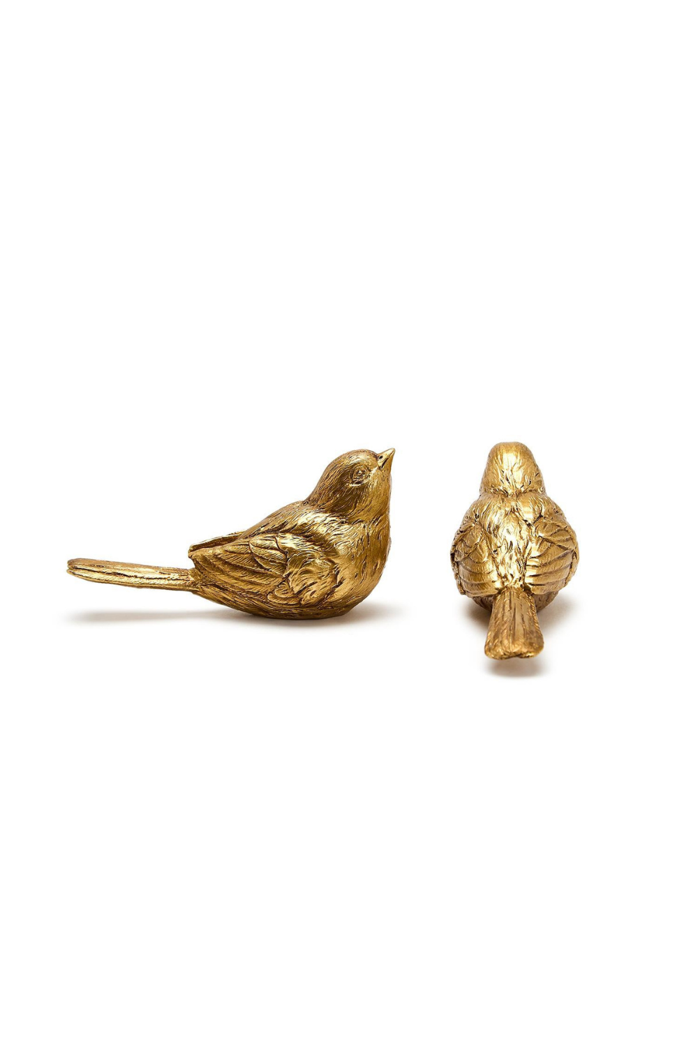 Set of 2 Golden Birds - Resin、mySite、hinf8tx79