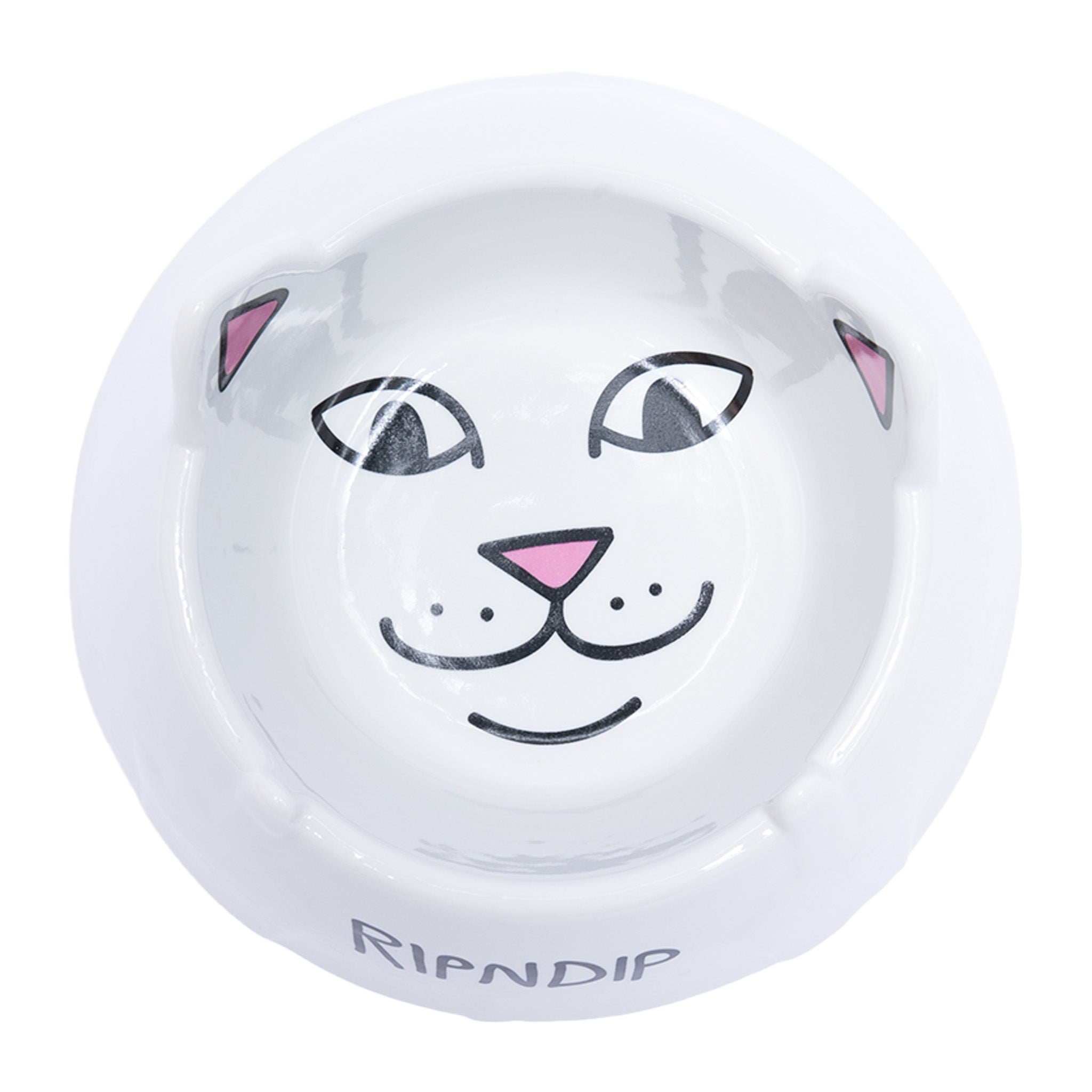  Lord Nermal Pet Bowl (White)、mySite、merchandisen