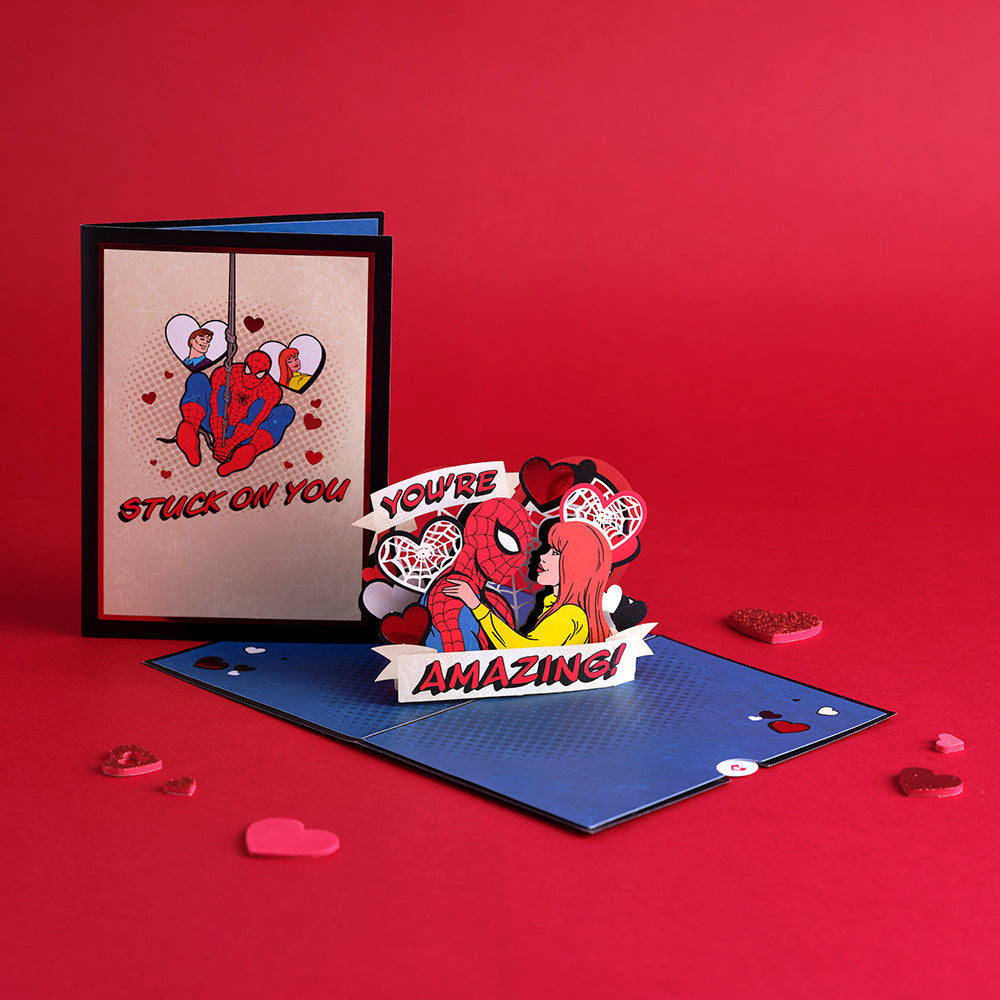 Marvel's Spider-Man Stuck on You Pop-Up Card、mySite、solidvoid