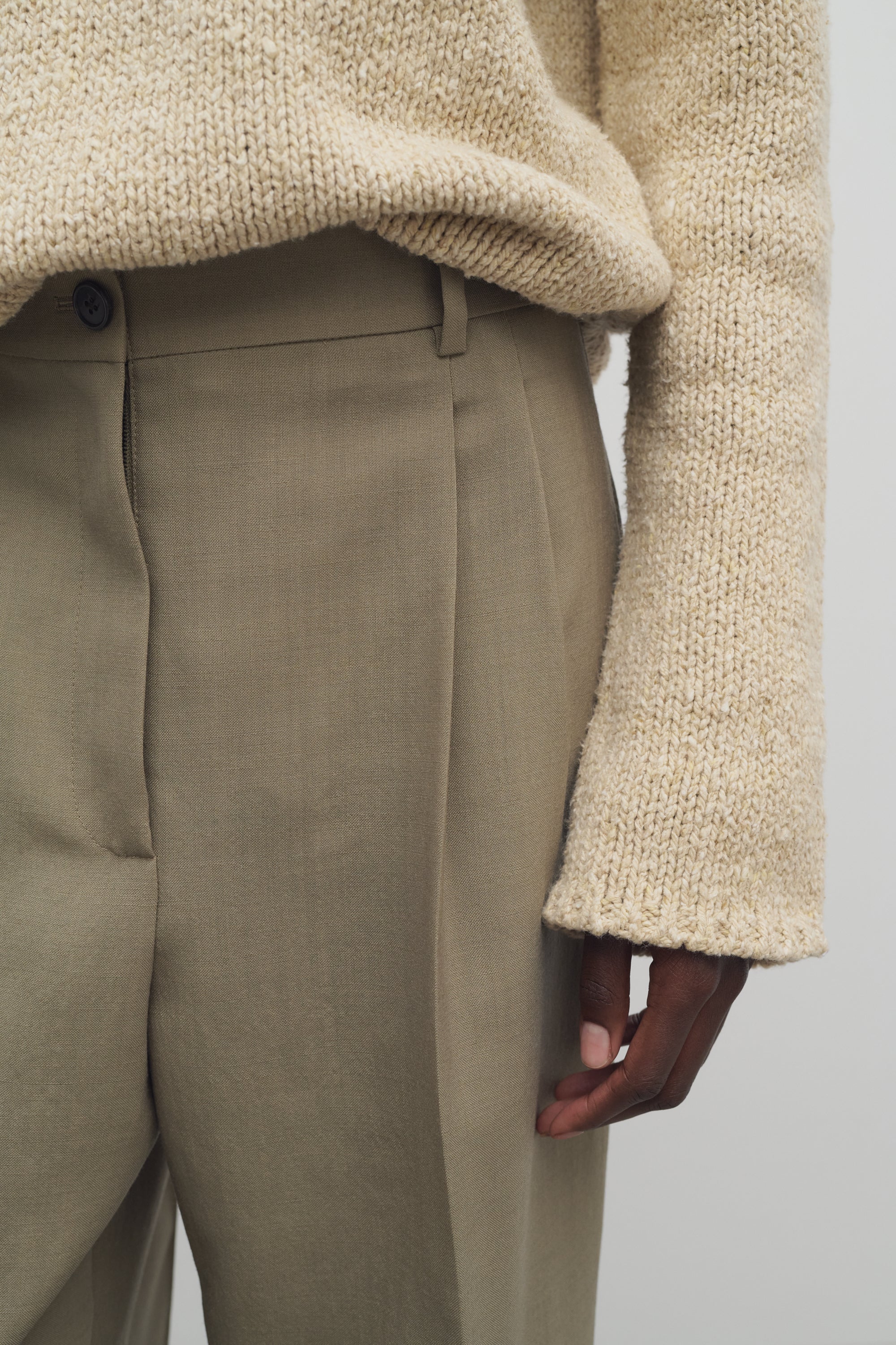 Bogat Pant in Wool and Mohair、mySite、aoinhome