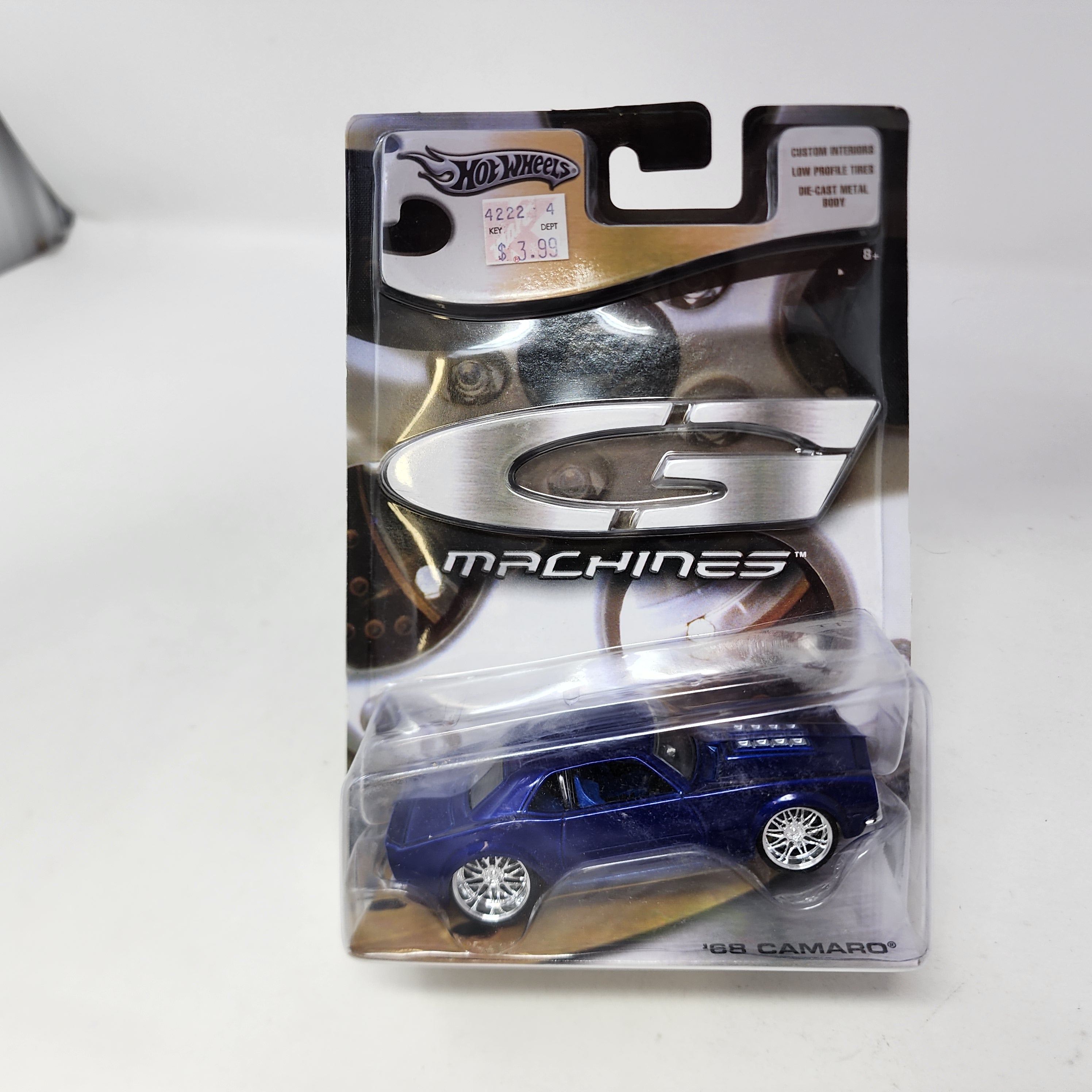 '68 Camaro * Blue * Hot Wheels G Machines * 1:50 Scale、mySite、hgirdovlk