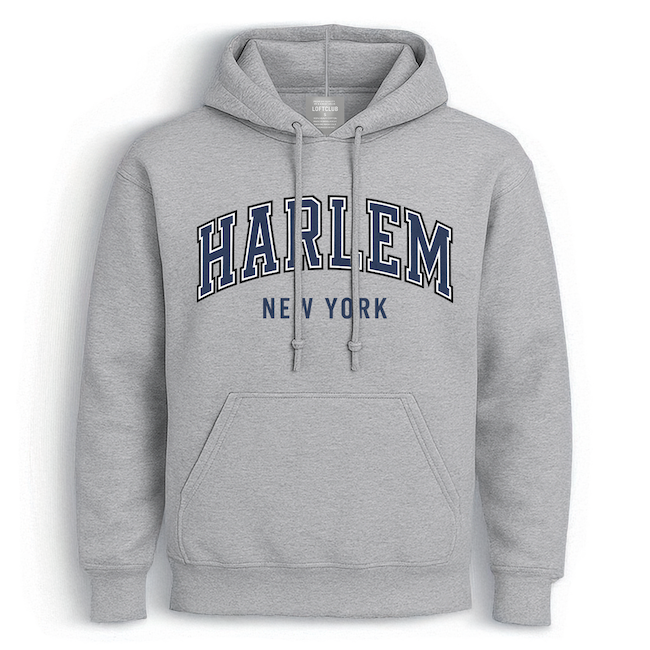 Classic HARLEM New York Hoodie (5 Colorways)、mySite、vikingsvslions