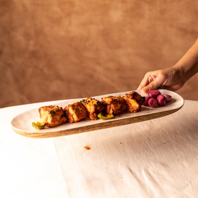 Pearl Tikka Platter | Brown、mySite、camillekostekn