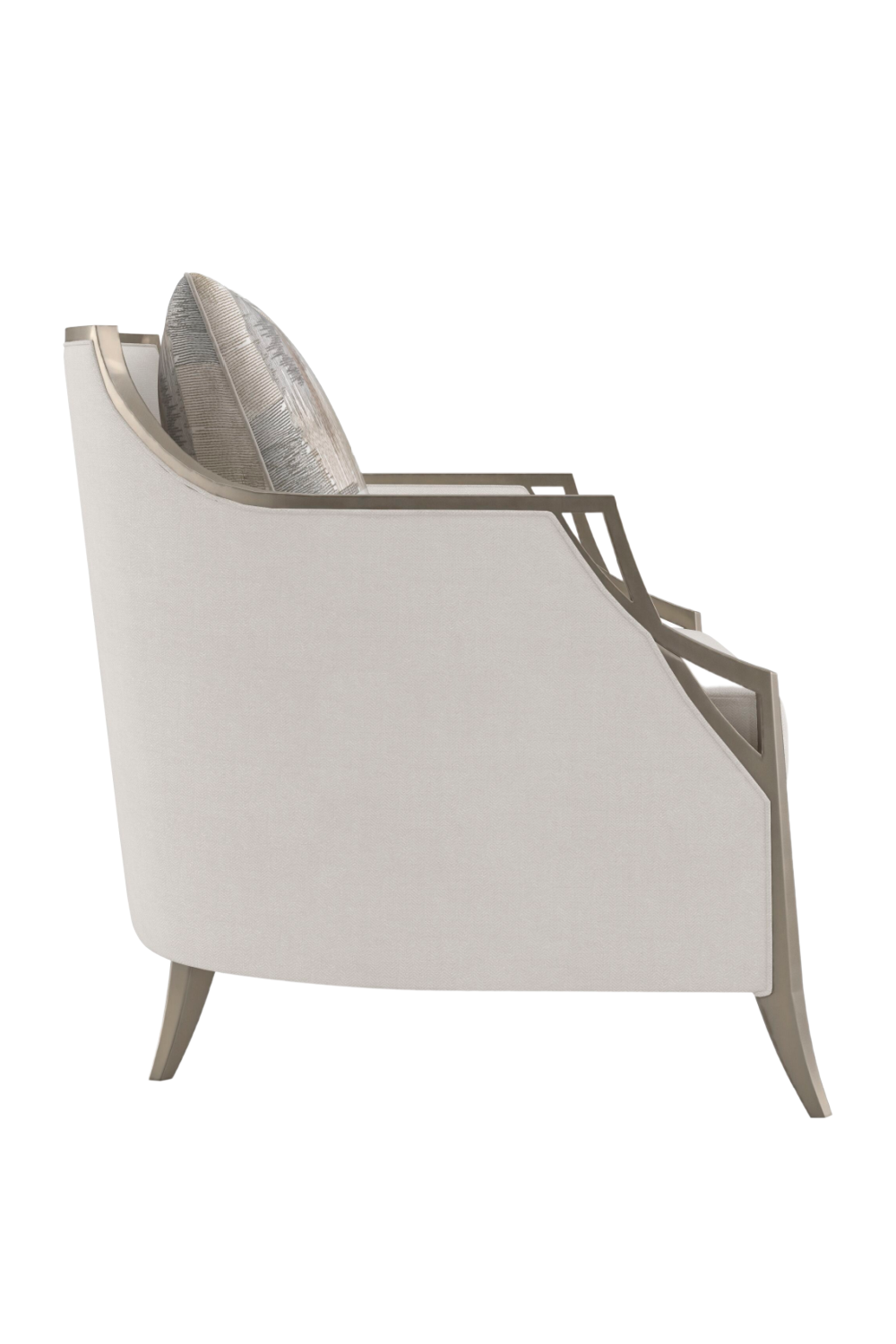 Sloping Arm Lounge Chair | Caracole X Factor、mySite、neckold