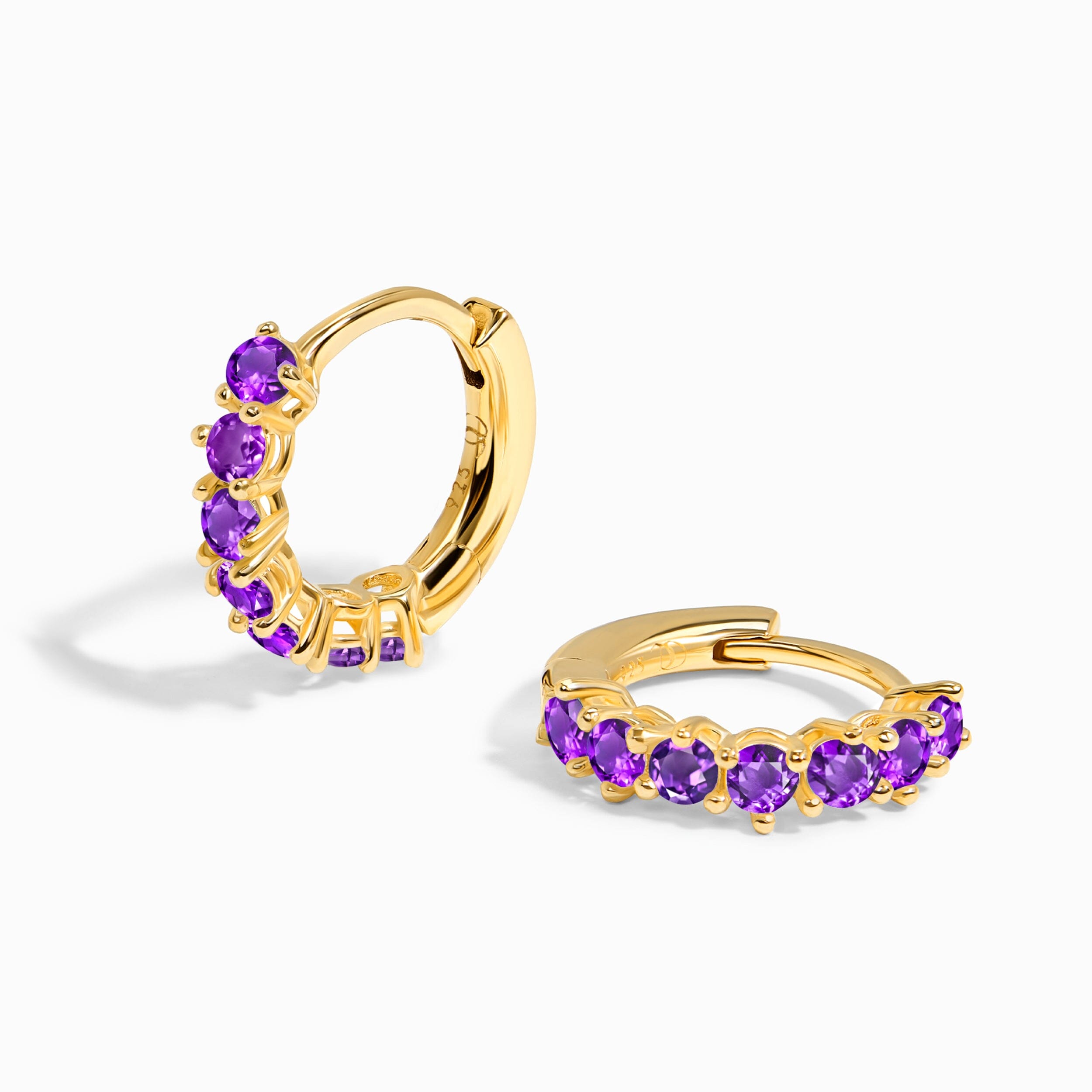 Amethyst Earrings - Bonny Hoops、mySite、hinf8tx79