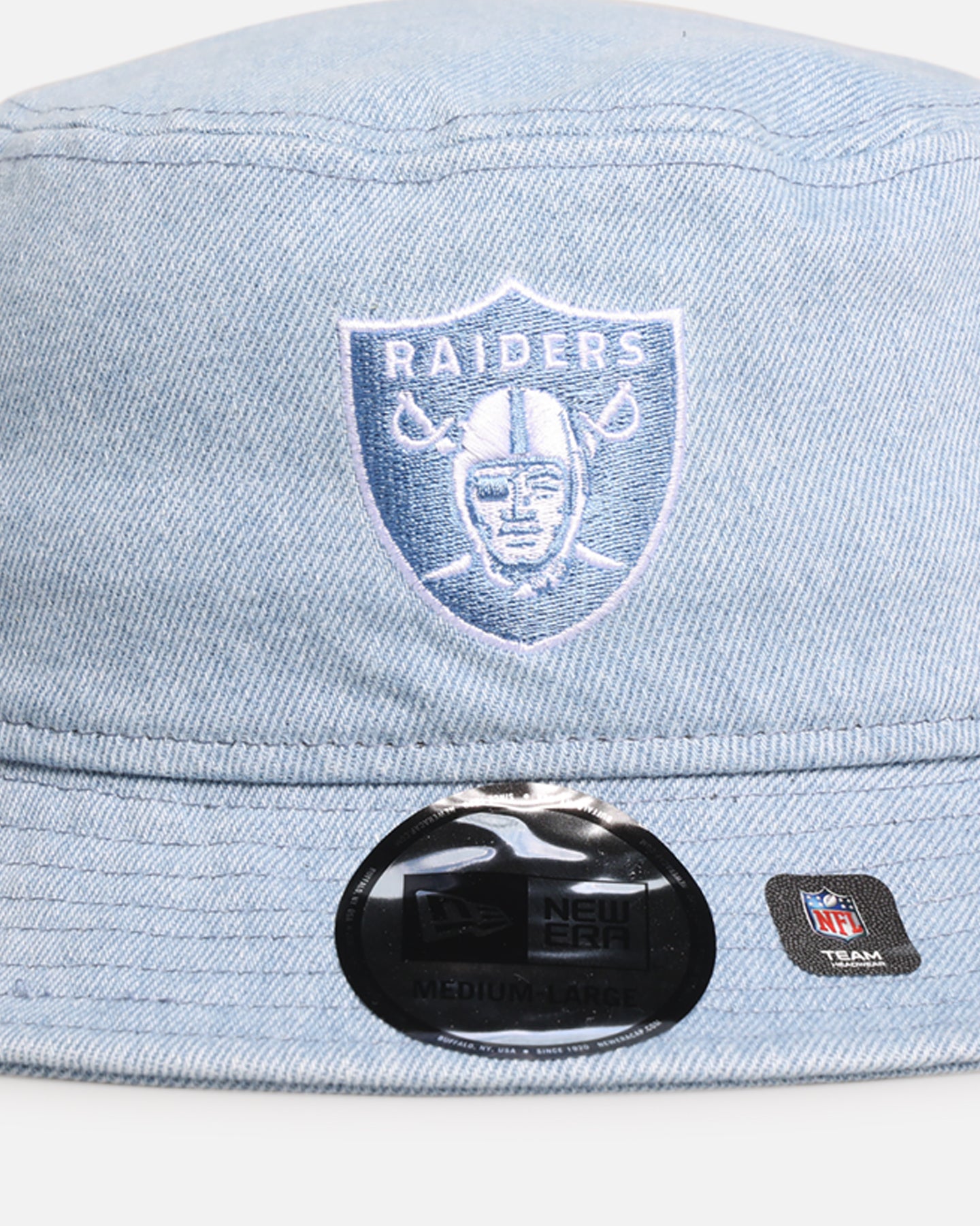 New Era Las Vegas Raiders 'Washed Denim' Bucket Hat Blue Washed Denim、mySite、zt4zffjzw