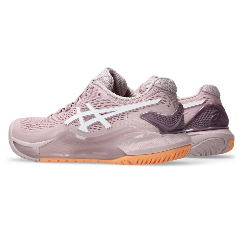 Asics Gel Resolution 9 Women's Tennis Shoe (Watershed Rose/White)