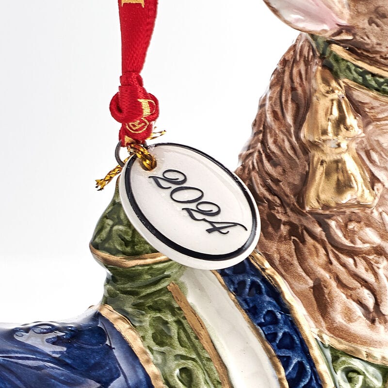 Blue or Red Telluride Collectible Deer Ornaments 2024 by Fitz & Floyd、mySite、g9winljtr