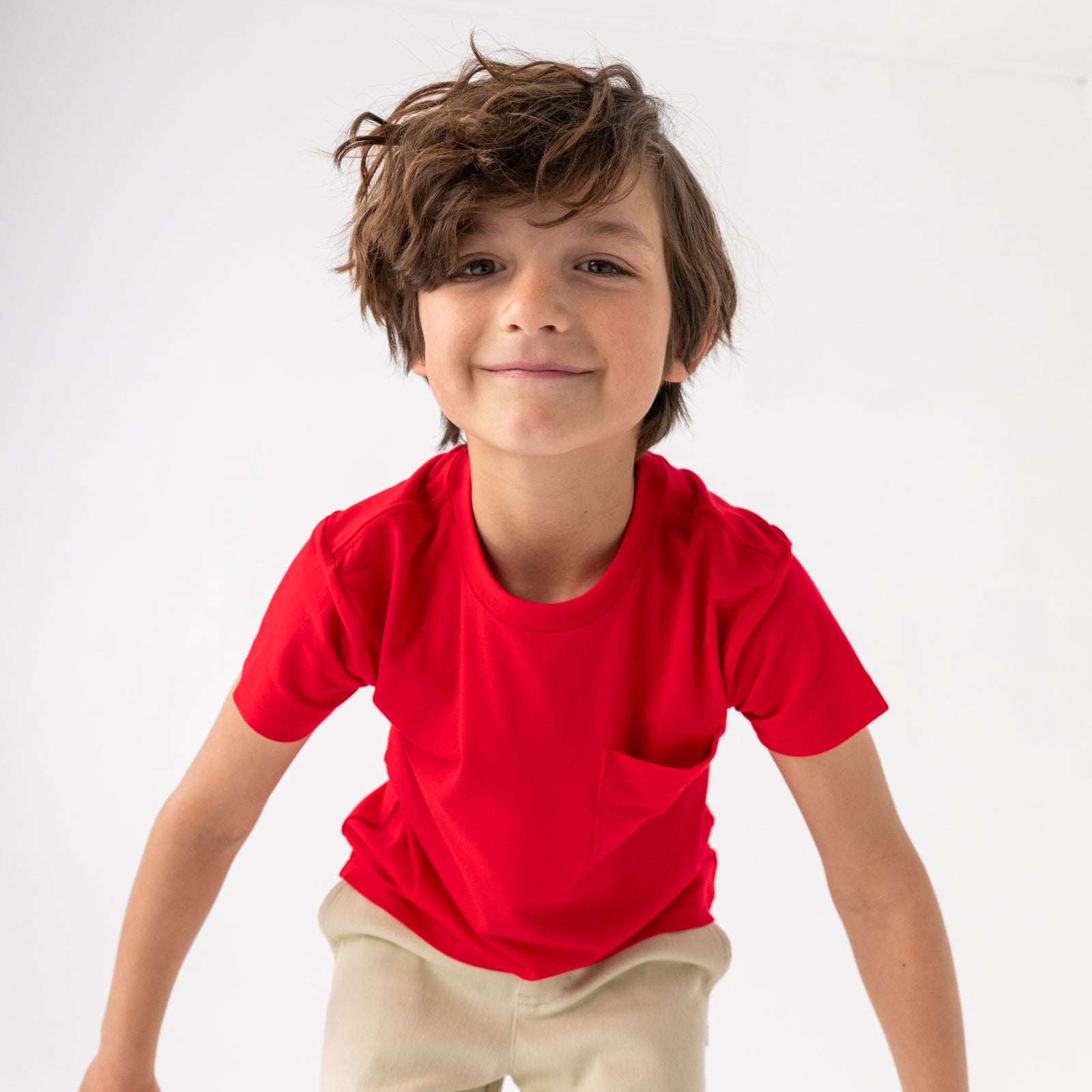  Candy Red Relaxed Pocket Tee、mySite、layawaytickets