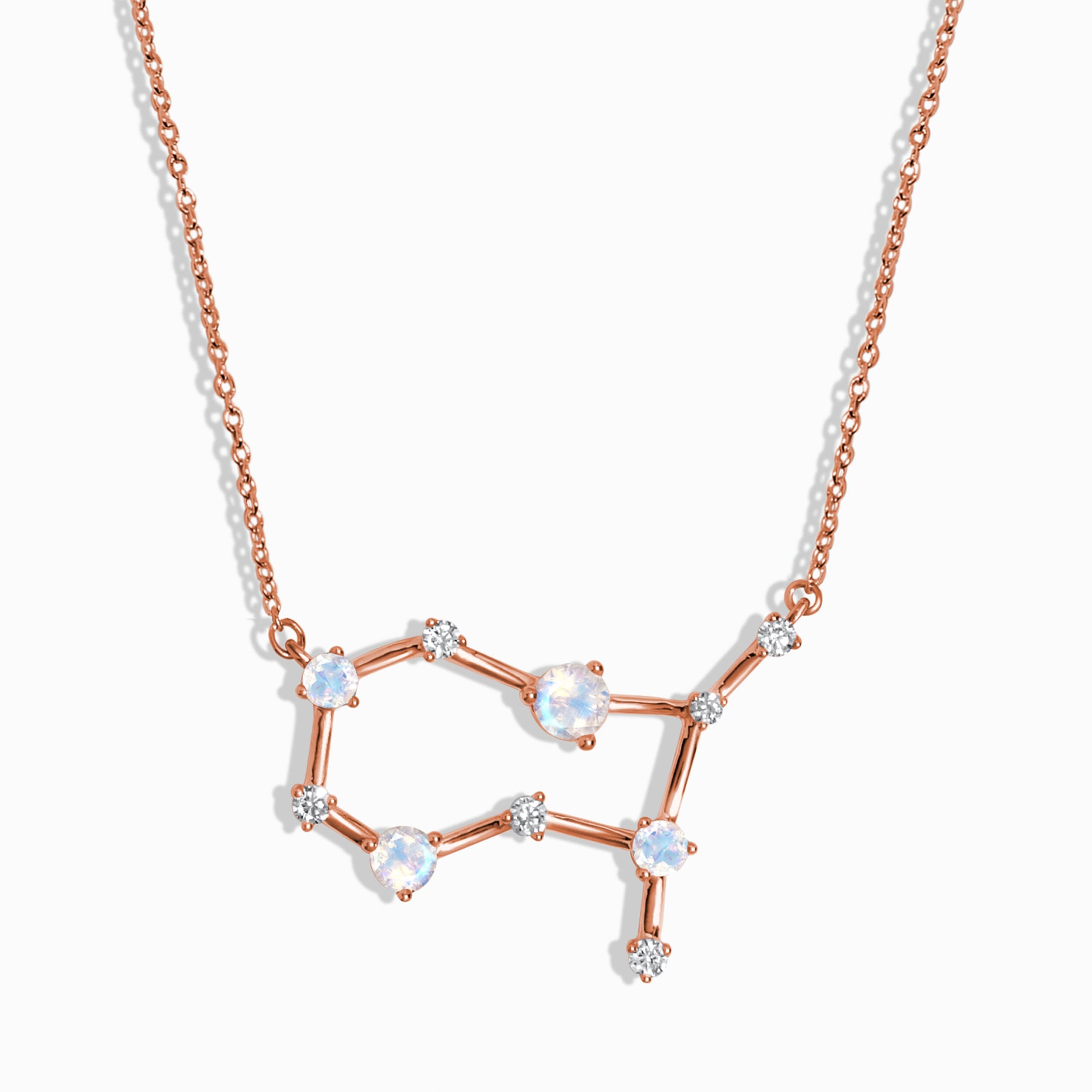 Moonstone Necklace - Gemini Zodiac Constellation、mySite、hinf8tx79