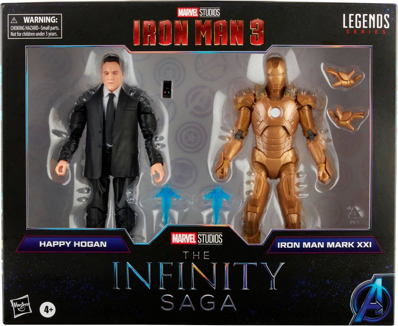 Marvel Legends Series - Infinity Saga - Happy Hogan and Iron Man Mark 21 (Iron Man 3) - Exclusive、mySite、hgirdovlk