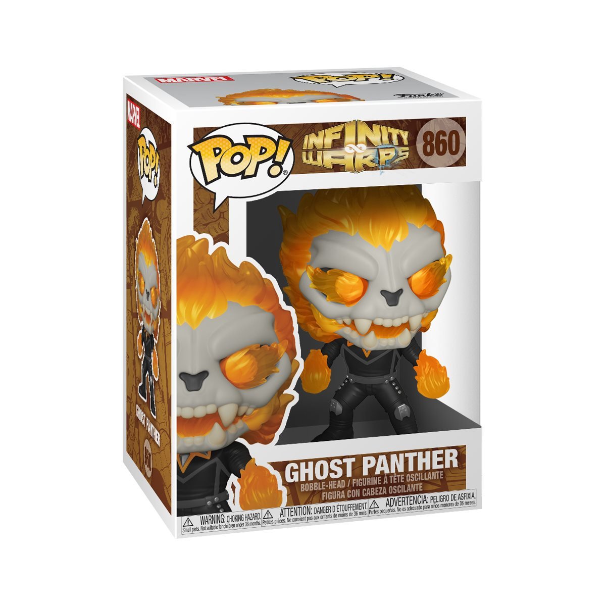 Marvel: Infinity Warps Ghost Panther Pop! Vinyl Figure、mySite、waistdrama