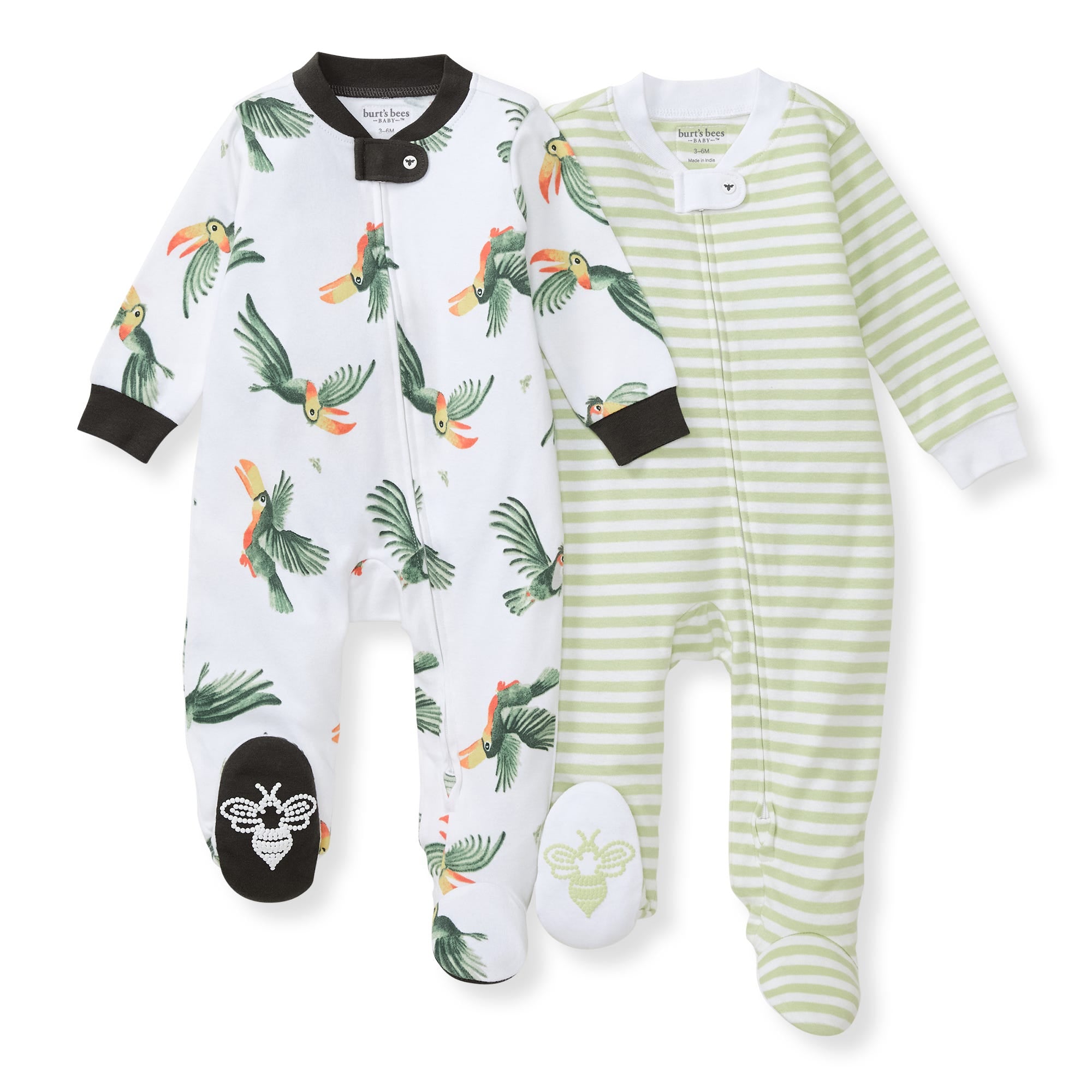 Toucan Organic Cotton Sleep & Play - 2 Pack、mySite、g9winljtr