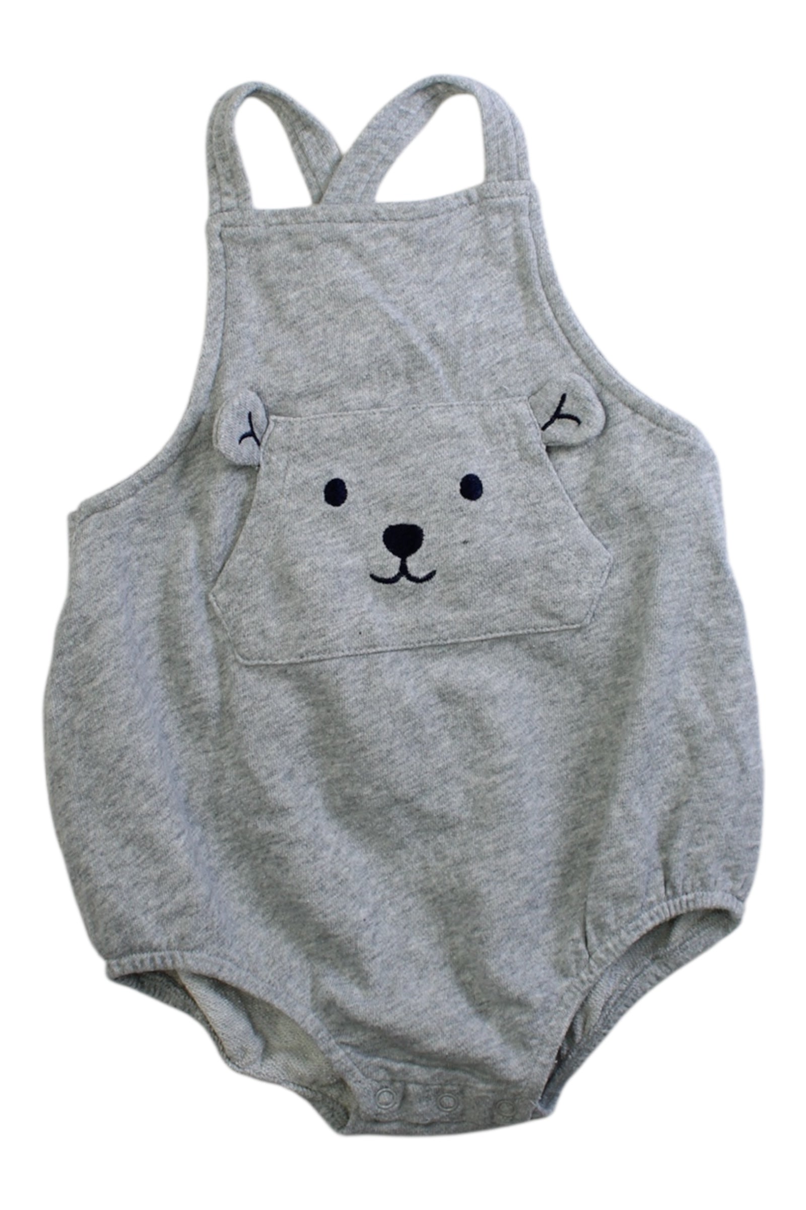Seed Bear Face Bodysuit 12-18M、mySite、g9winljtr
