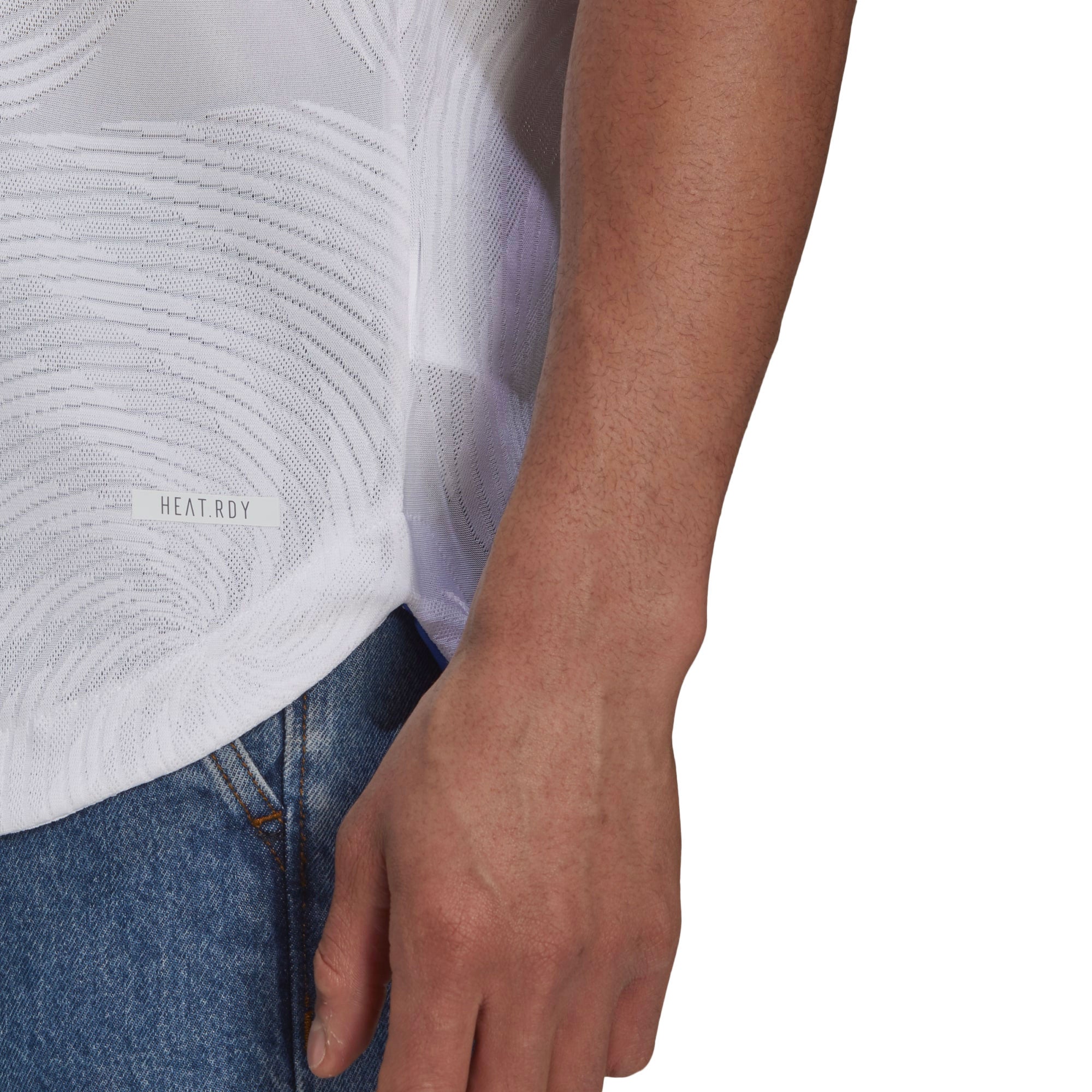 adidas Men's Real Madrid 2021/22 Authentic Home Jersey White/Blue、mySite、noshort