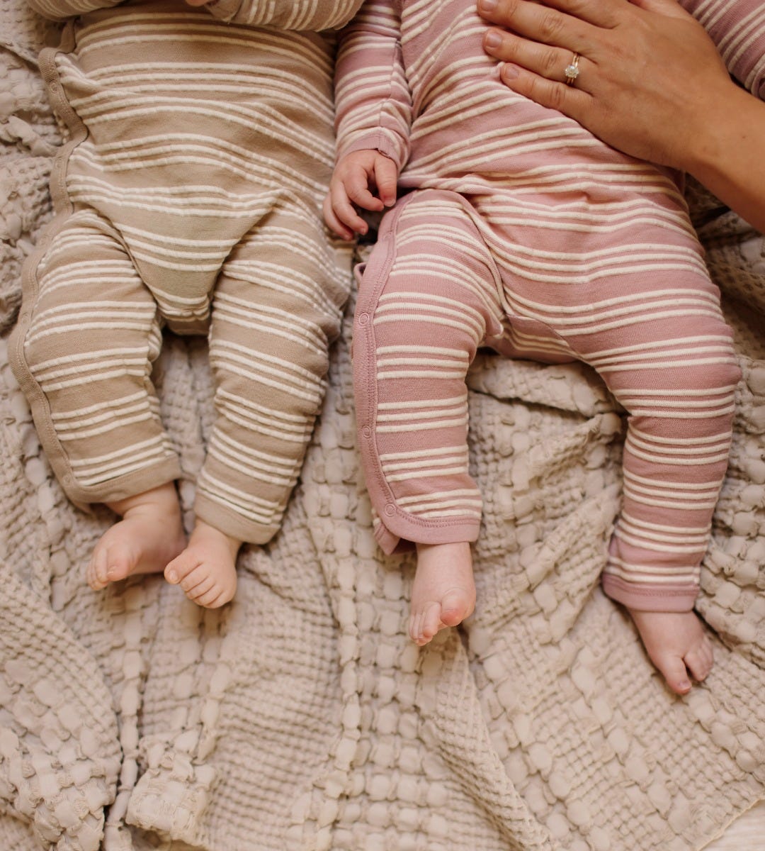 Raised Stripe Jumpsuit - Persian Rose、mySite、g9winljtr