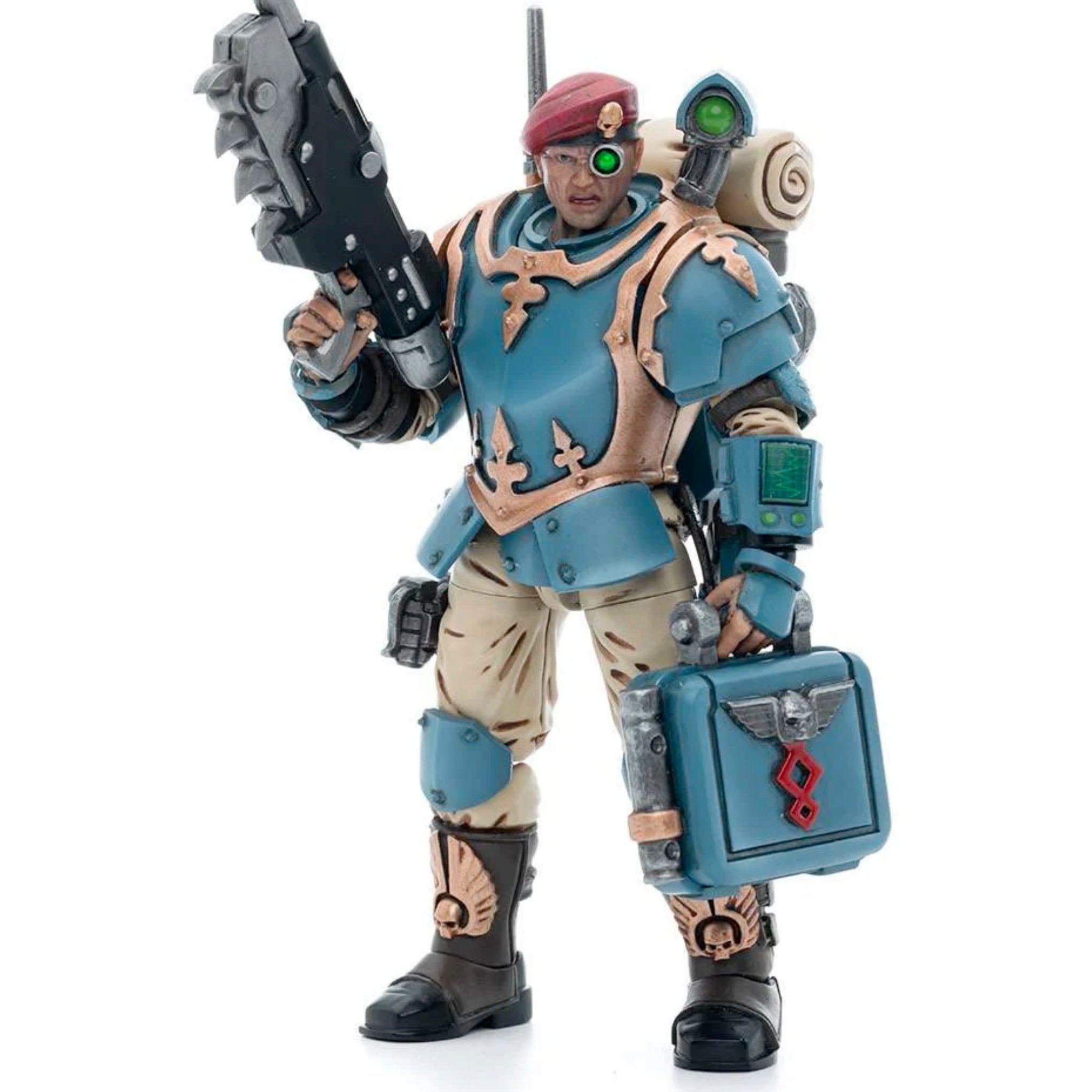 Warhammer 40k Astra Militarum Tempestus Scions Squad 55th Kappic Eagles Medic (1/18 Scale)、mySite、hgirdovlk